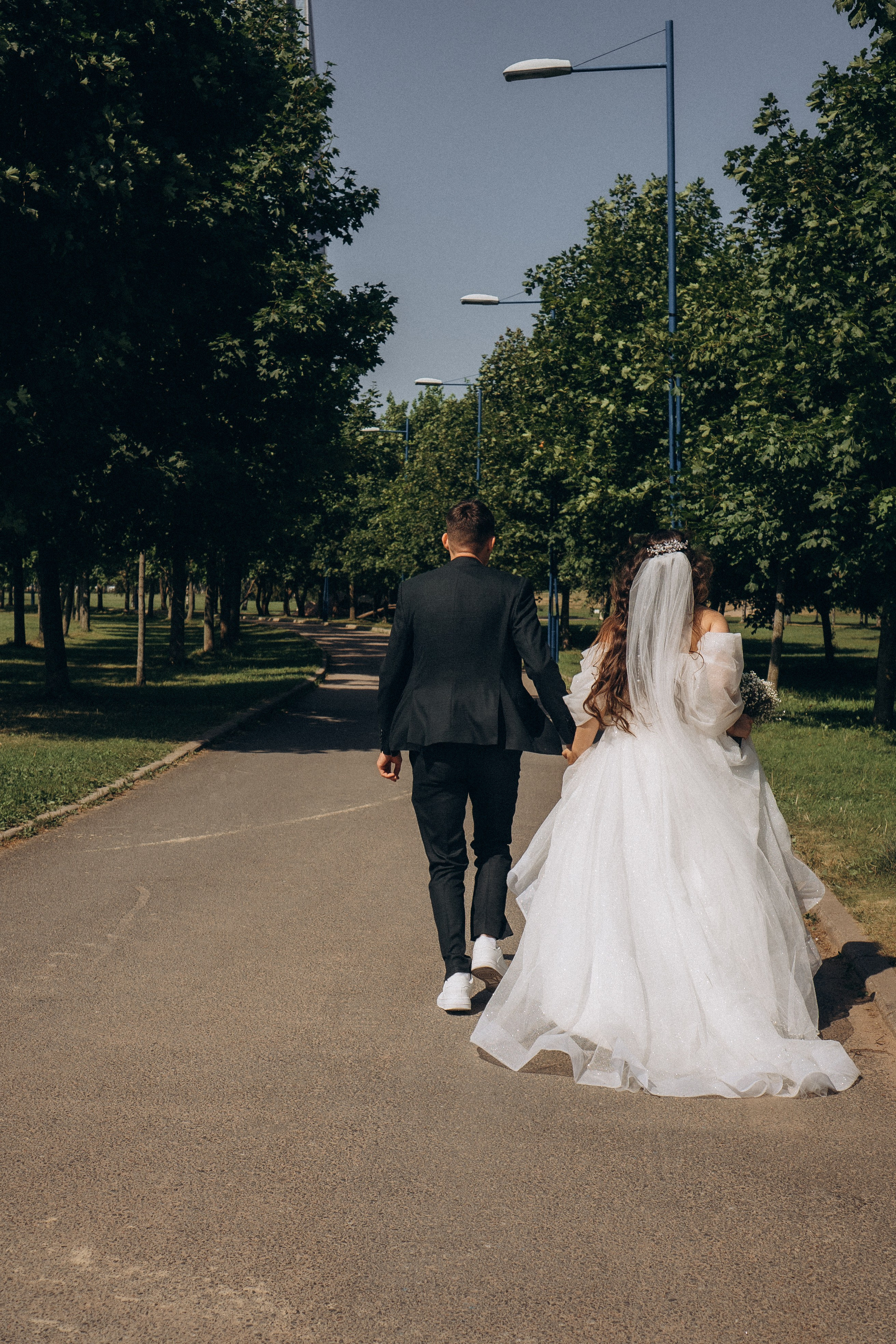 СВАДЕБНАЯ СЬЕМК В ПАРКЕ 300-ЛЕТИЯ. Профессиональный фотограф, Санкт-Петербург — Виктория Богомолова