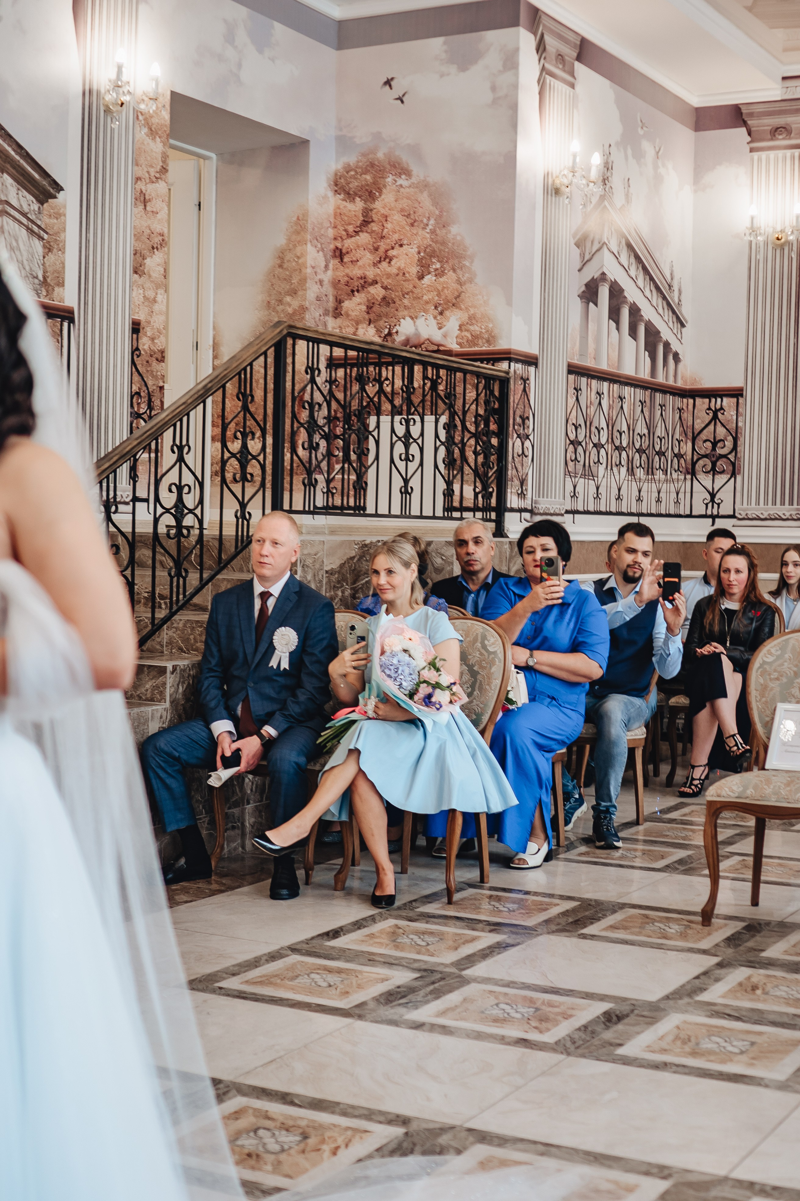 СВАДЕБНАЯ СЬЕМКА В ЗАГСЕ НА МОСКОВСКОМ ПРОСПЕКТЕ. Профессиональный фотограф, Санкт-Петербург — Виктория Богомолова