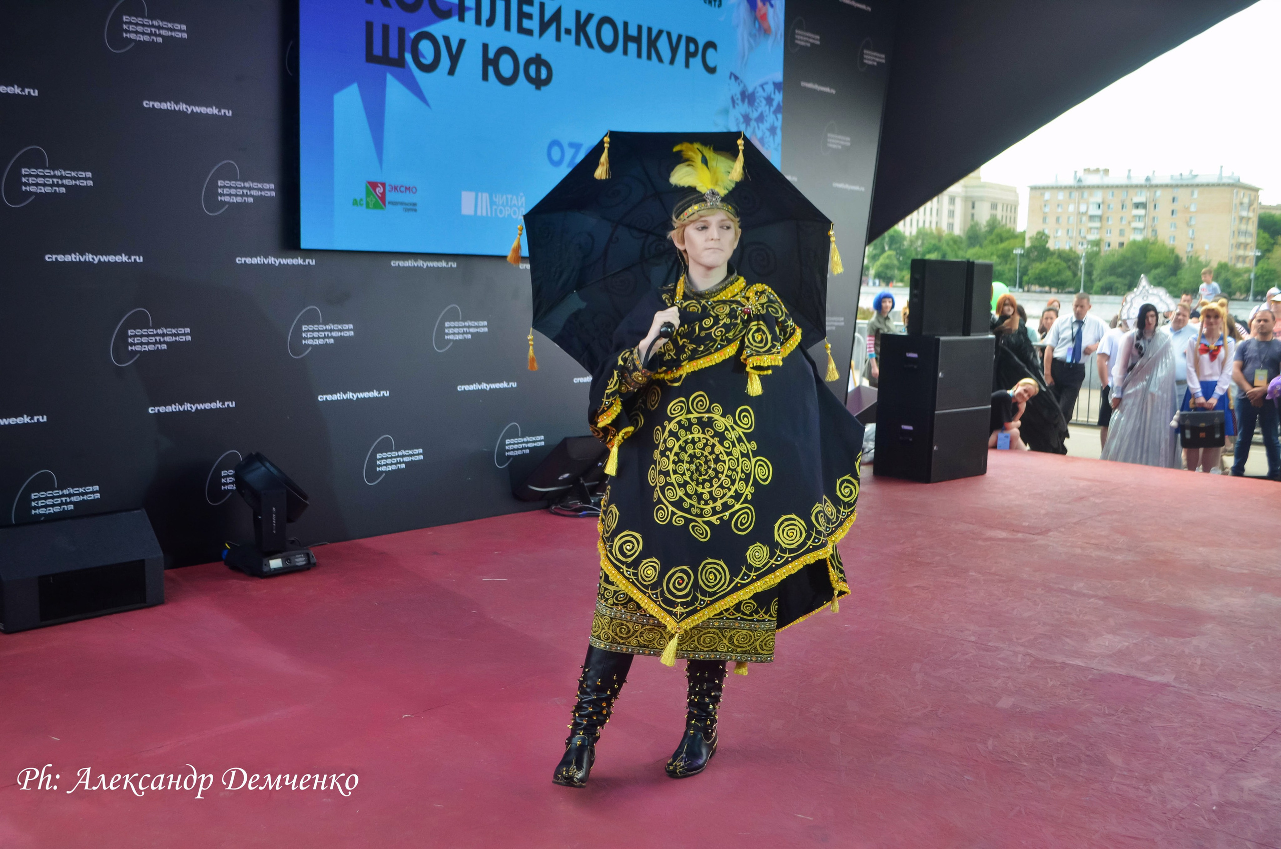 Фотосессия в Парке Горького на Лидеры молодого контента