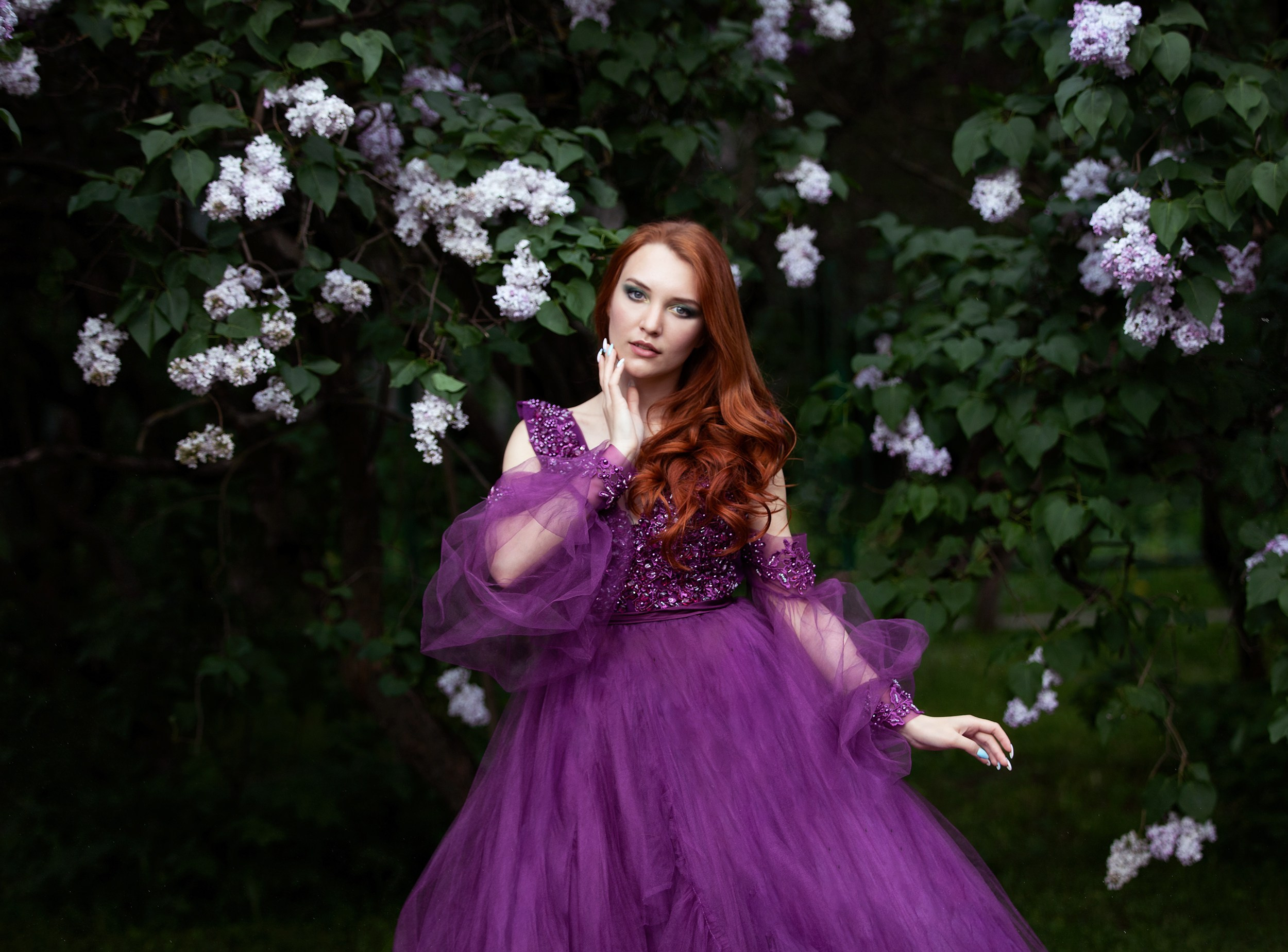 Сиреневый сад. Фотограф в Москве и Московской области Ольга Дробышева