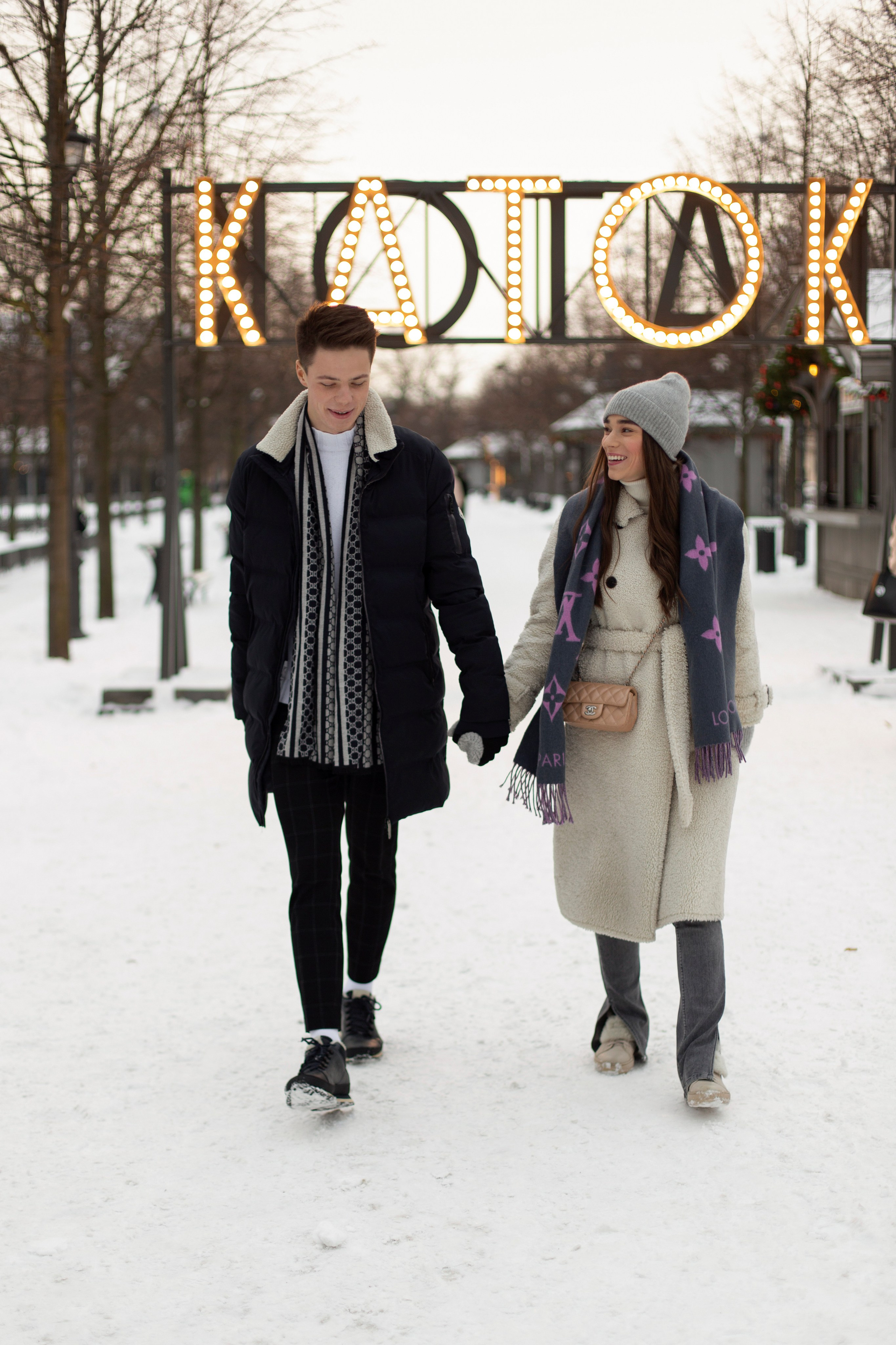 Новогоднее Love-story. Свадебный и портретный фотограф в Санкт-Петербурге Надежда Чечулина