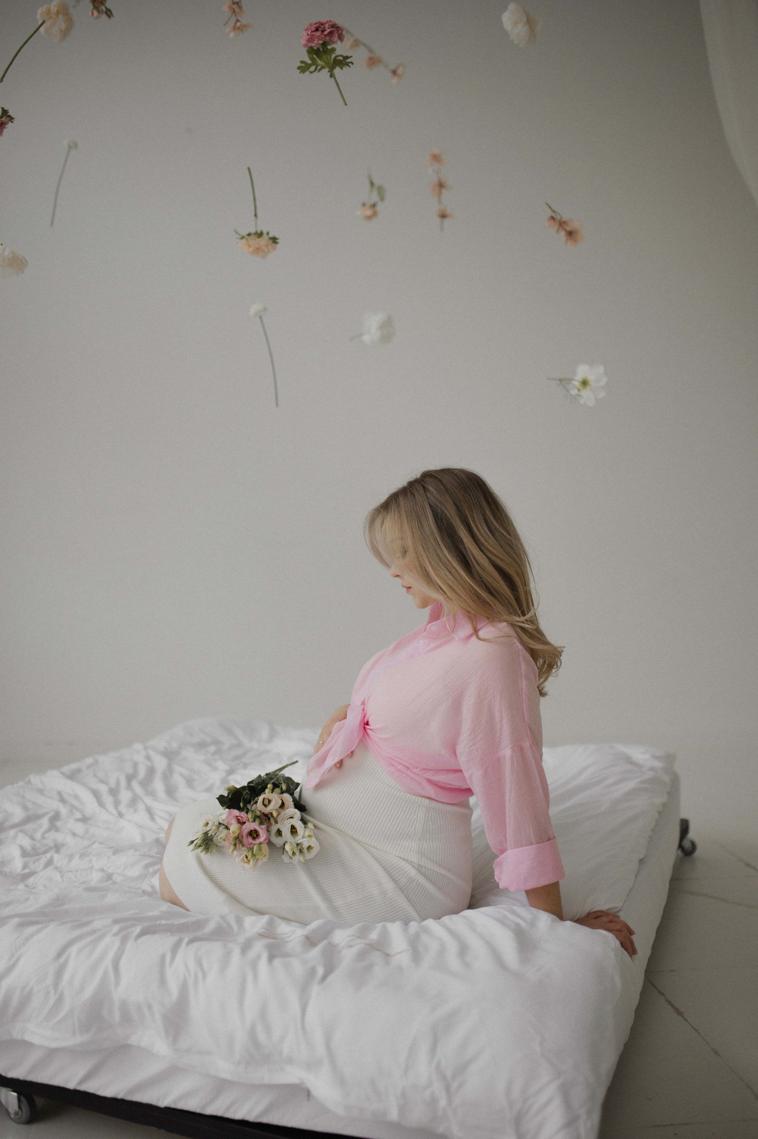 Оля в ожидании малыша. Семейная фотосессия Бутово Москва фотограф Алина Морщагина