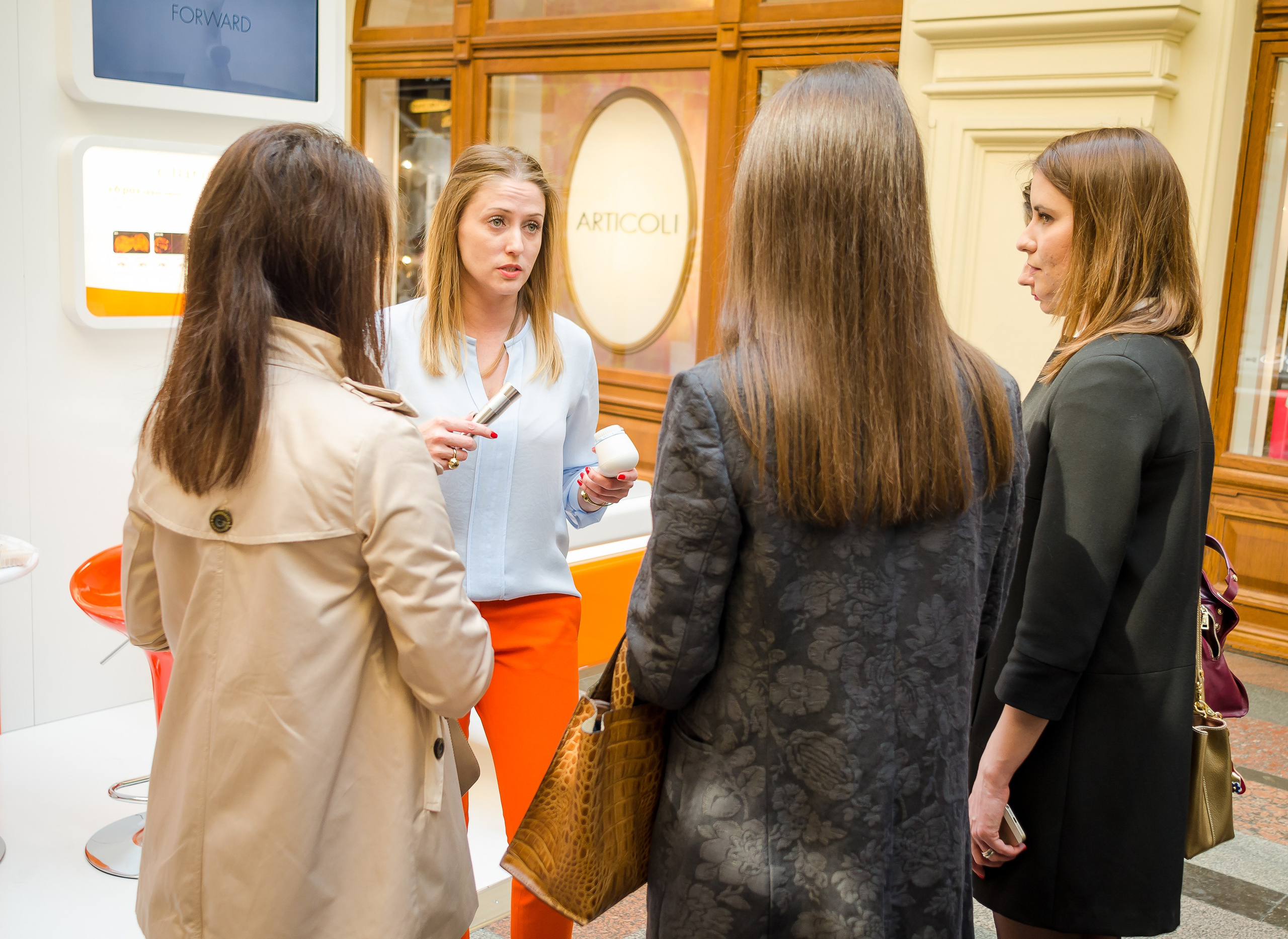 Репортаж Clarisonic ГУМ. Фотограф для любого мероприятия в Москве