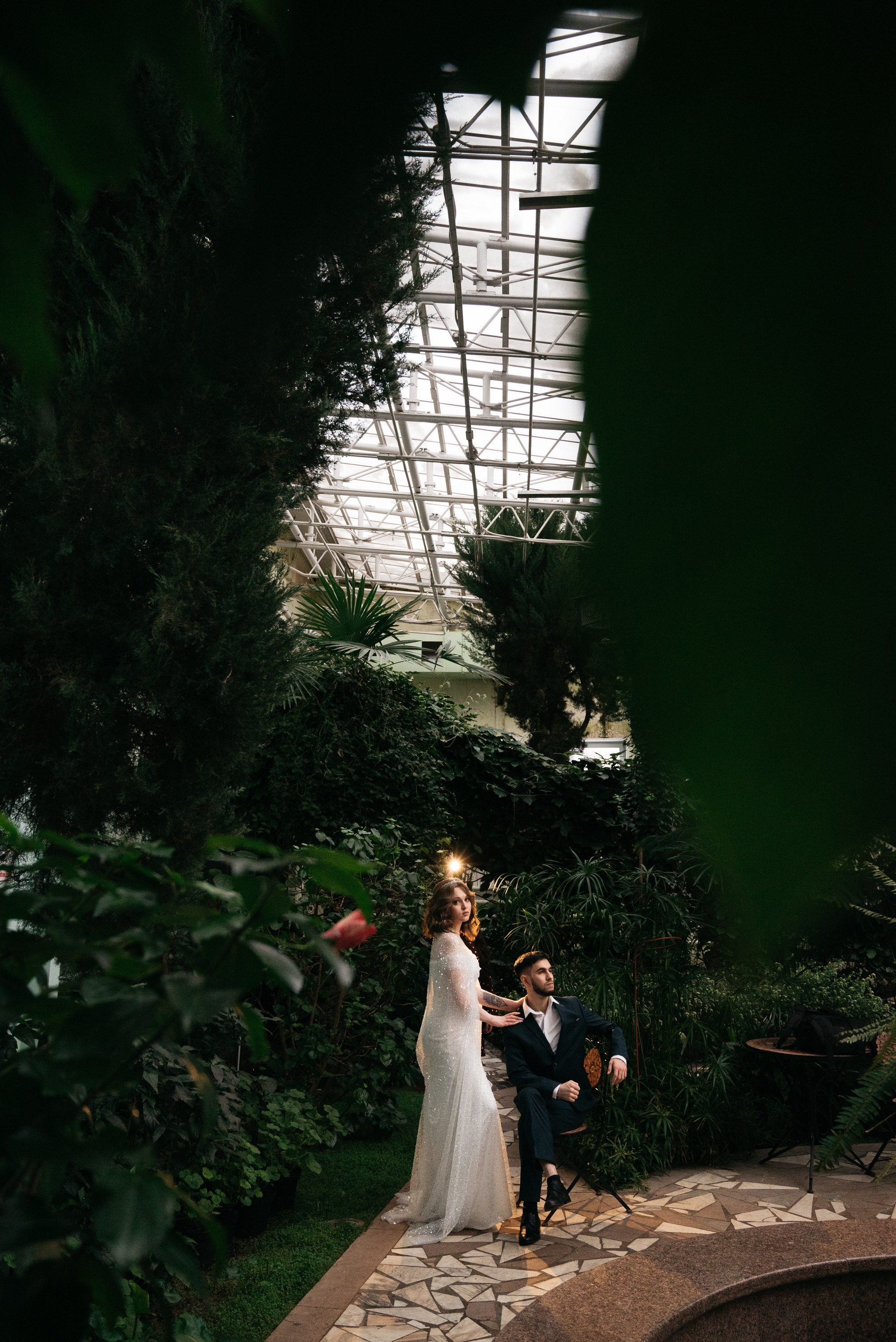 Зимний сад. Свадебный фотограф Ижевск Петр Шишков