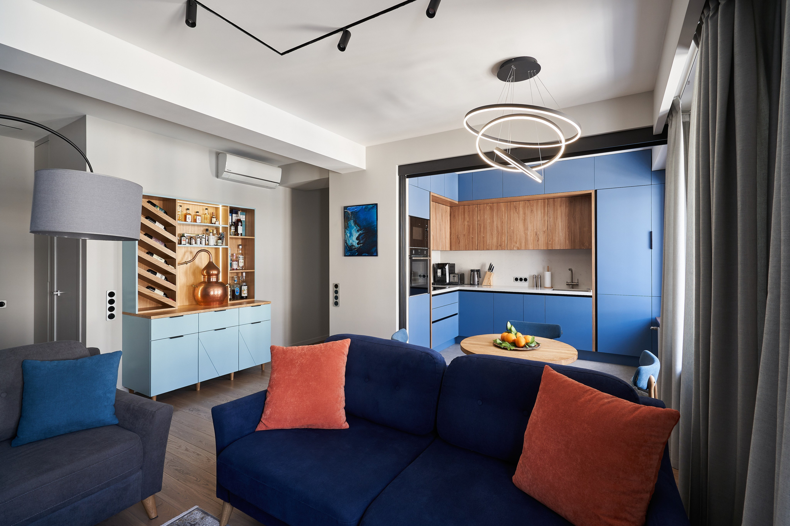 Цвет настроения Синий (публикация в журнале Buro 314). Бояршинов Антон Интерьерный фотограф/видеограф Москва