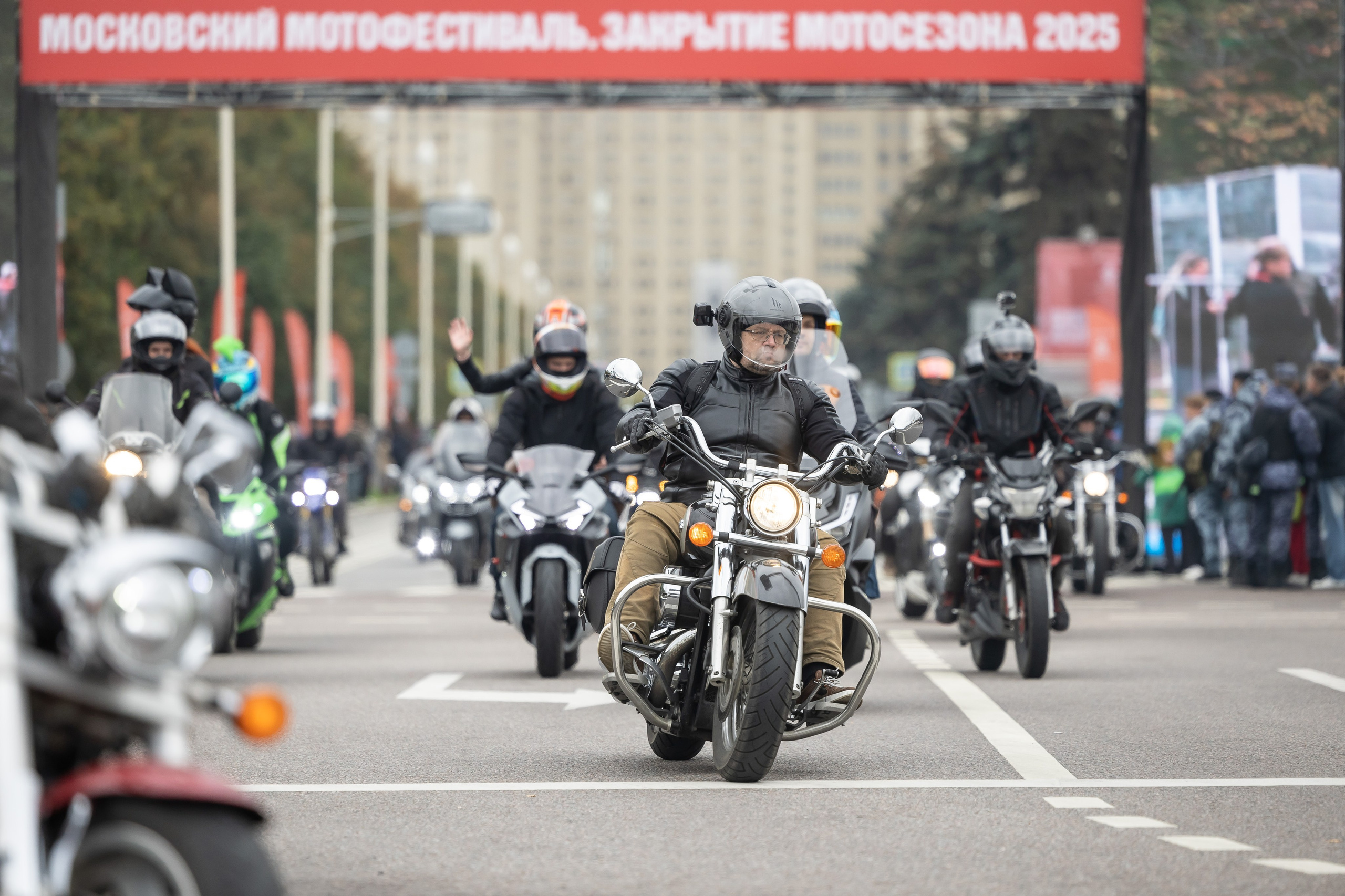 13-й Московский Мотофестиваль. Фотограф Владимир Охрименко