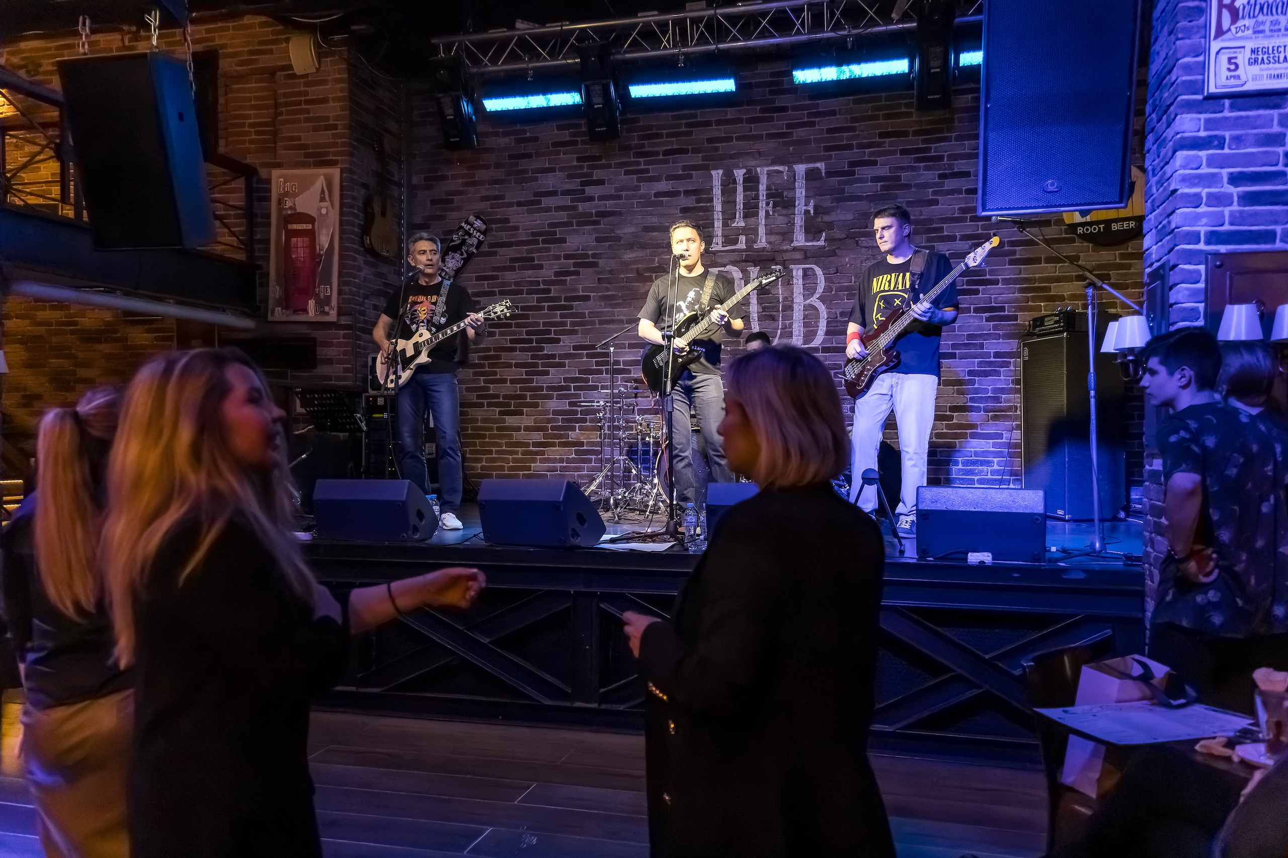 LifePub 29.03.2023. Московская кавер-группа BankBand