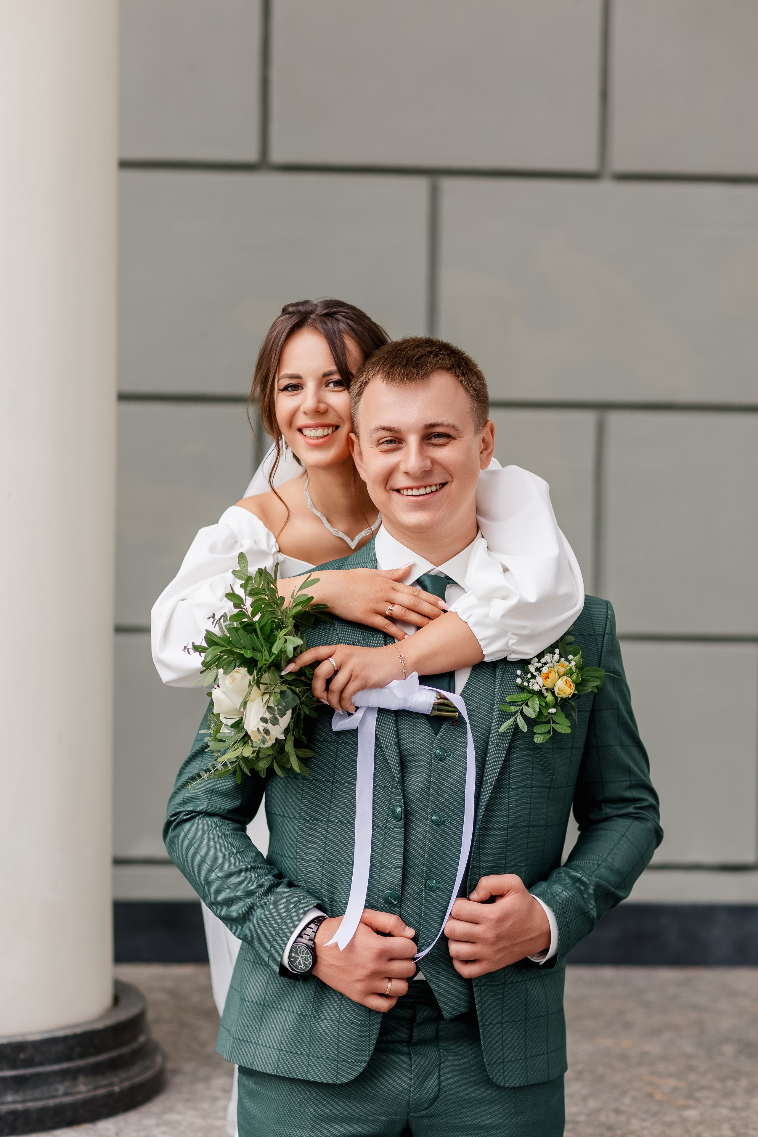 Олег и Юлия. Свадебная прогулка. Свадебный фотограф в Хабаровске