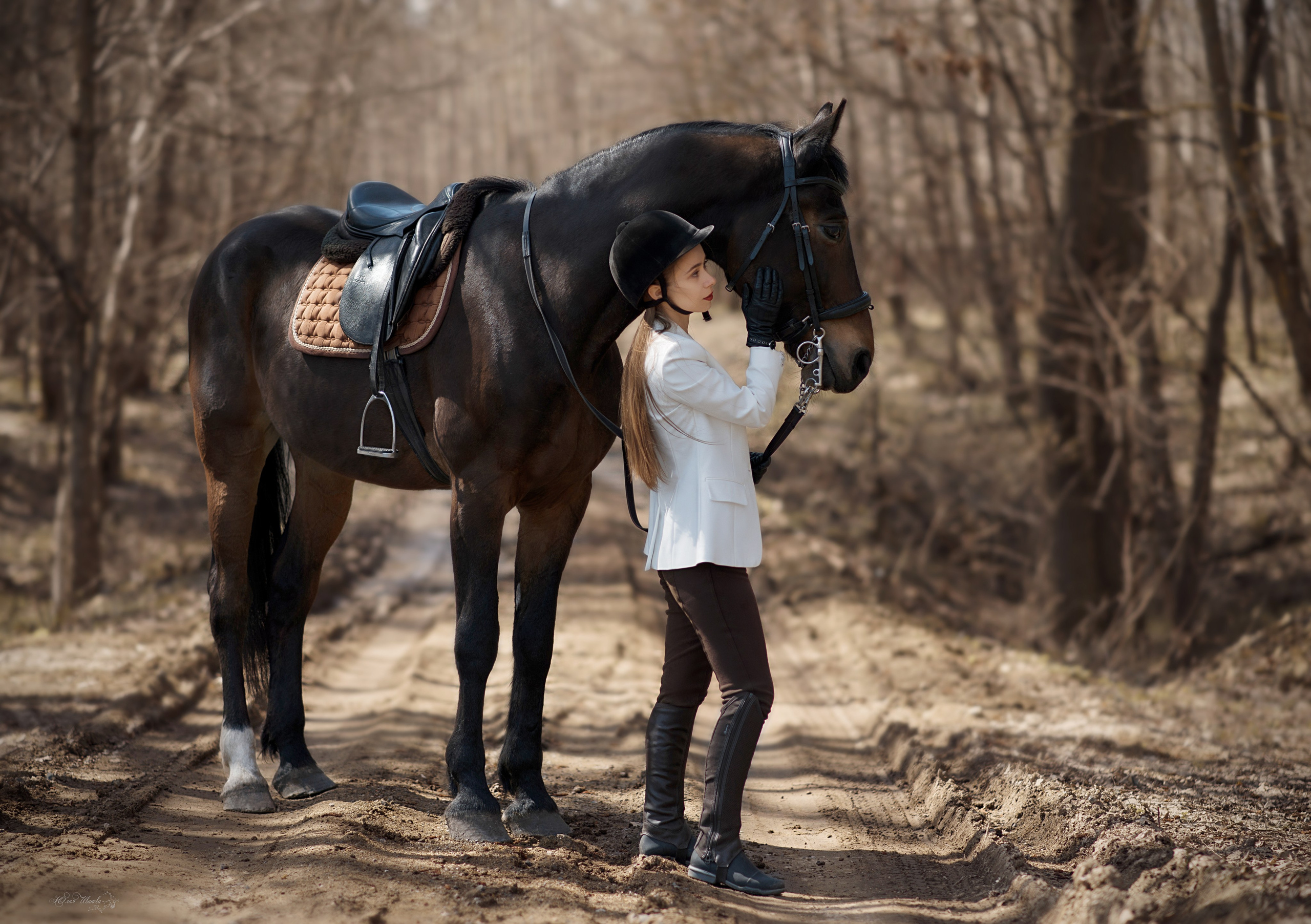 Ксения и Минебал. Конный фотограф в Саратове Юлия Иванова