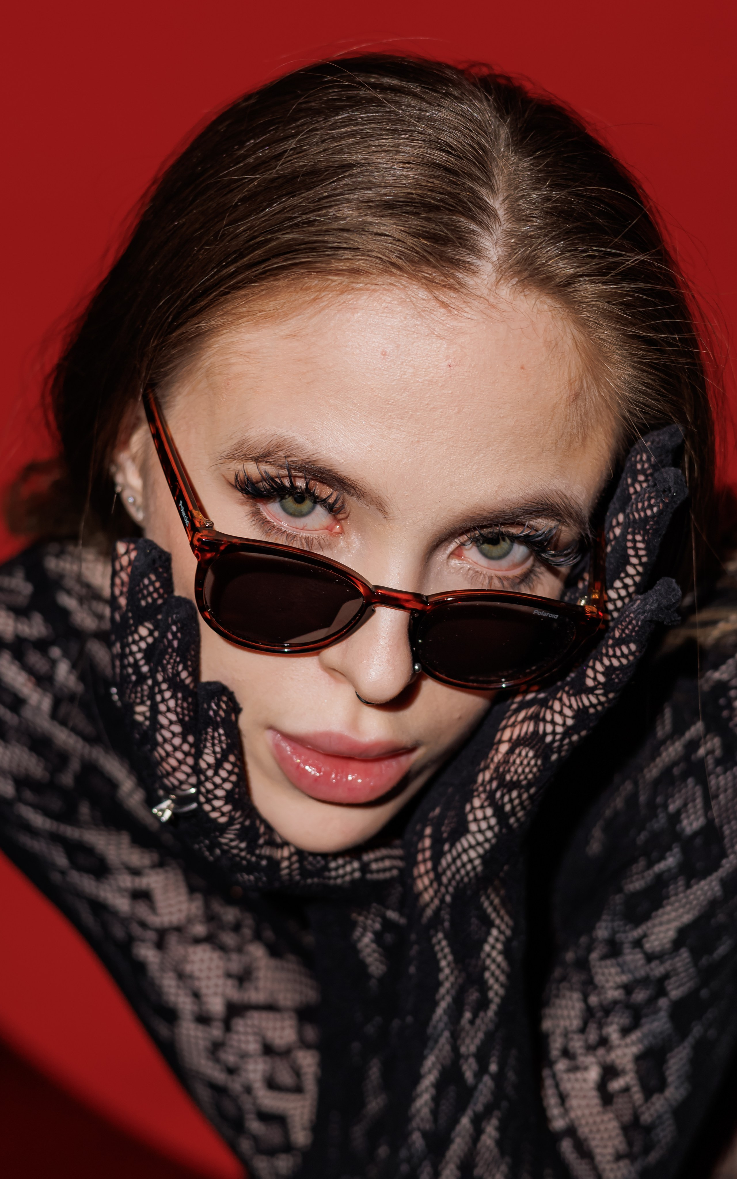 Марго. «RED MOOD» — фотосессия в студии. Портретный фотограф Панферова Регина г. Санкт-Петербург, г. Казань