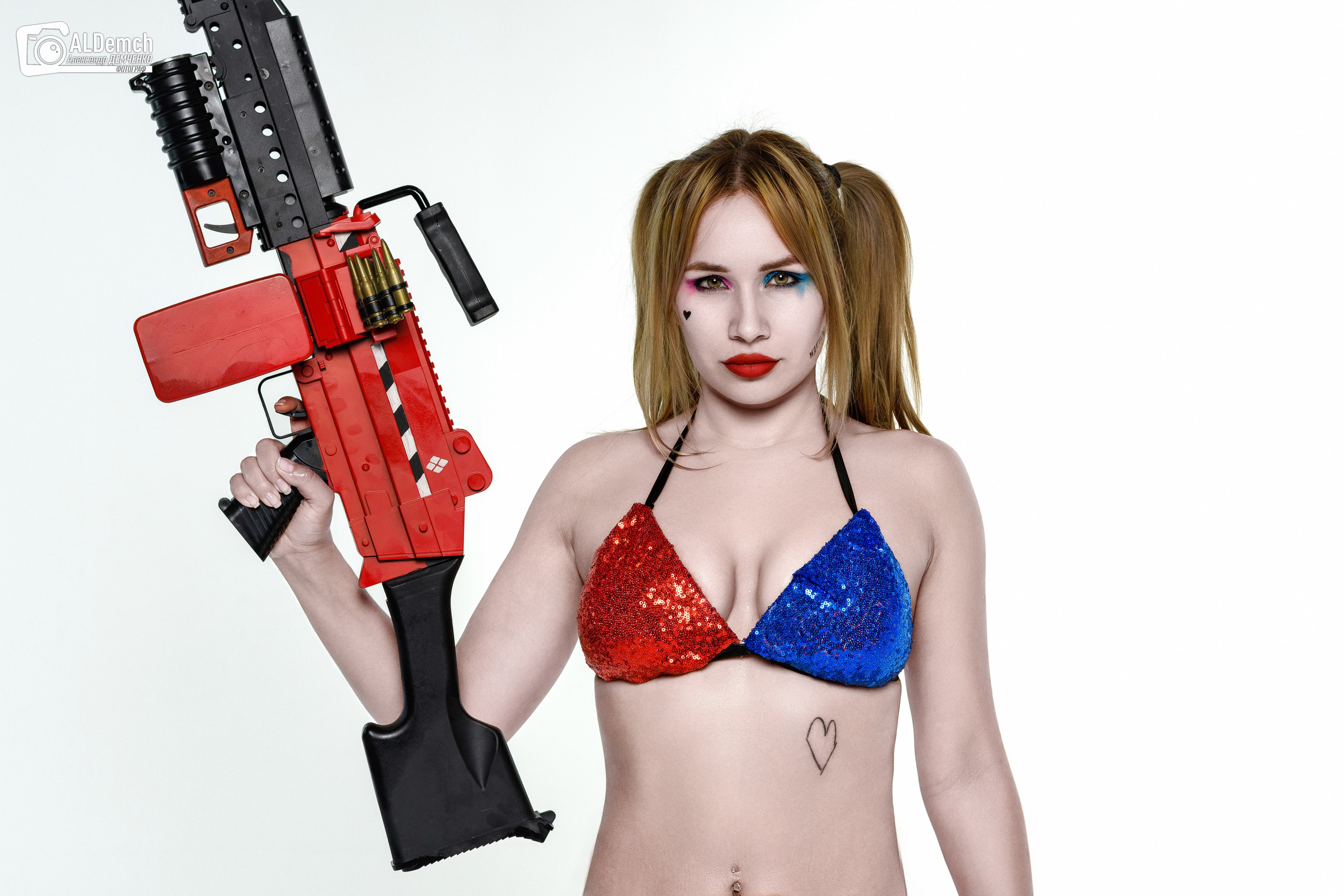 Косплей фотосессия Харли Квинн из Отряда Самоубийц в Москве