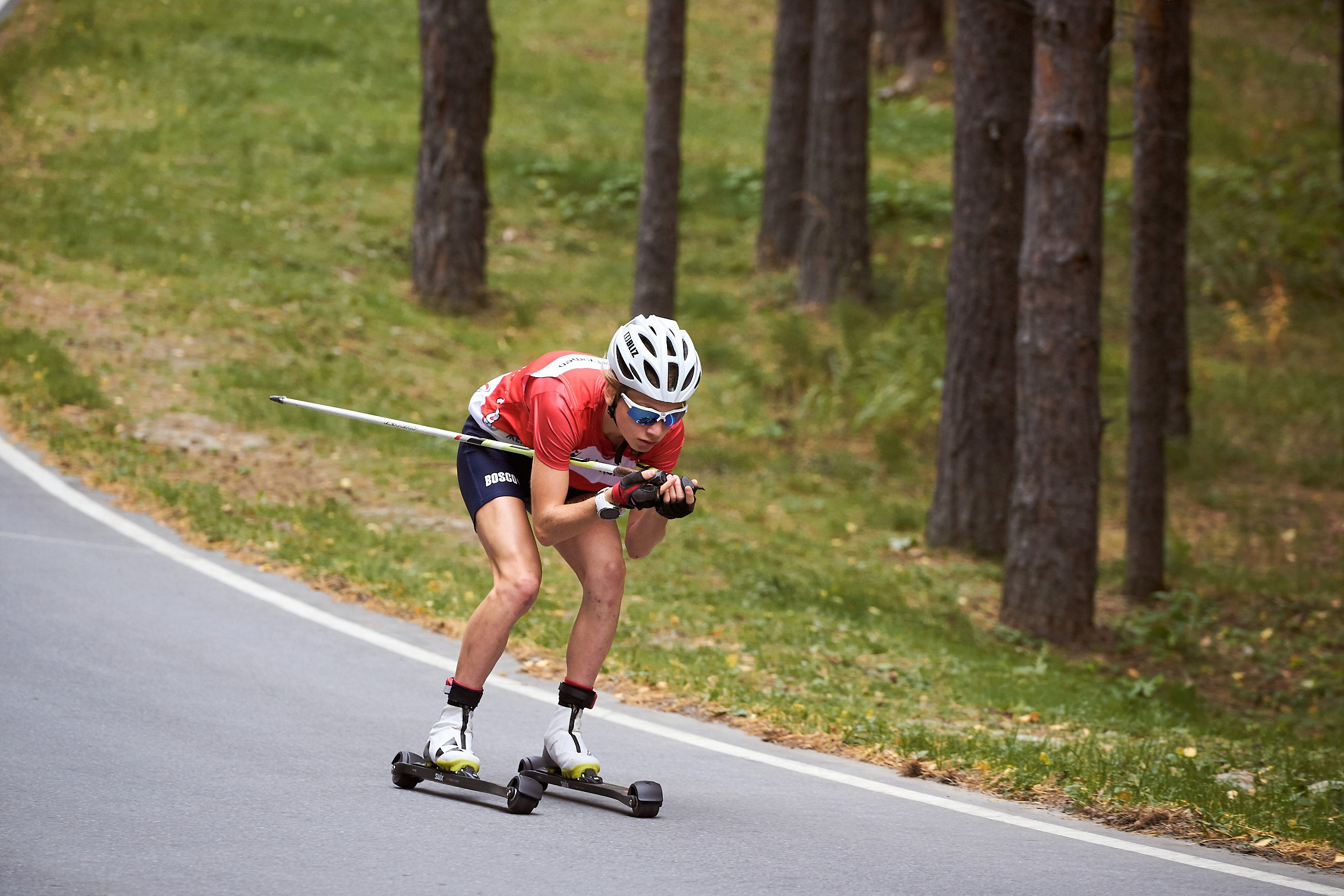 Всеросийские соревнования на лыжероллерах. Фотограф Станислав Баев