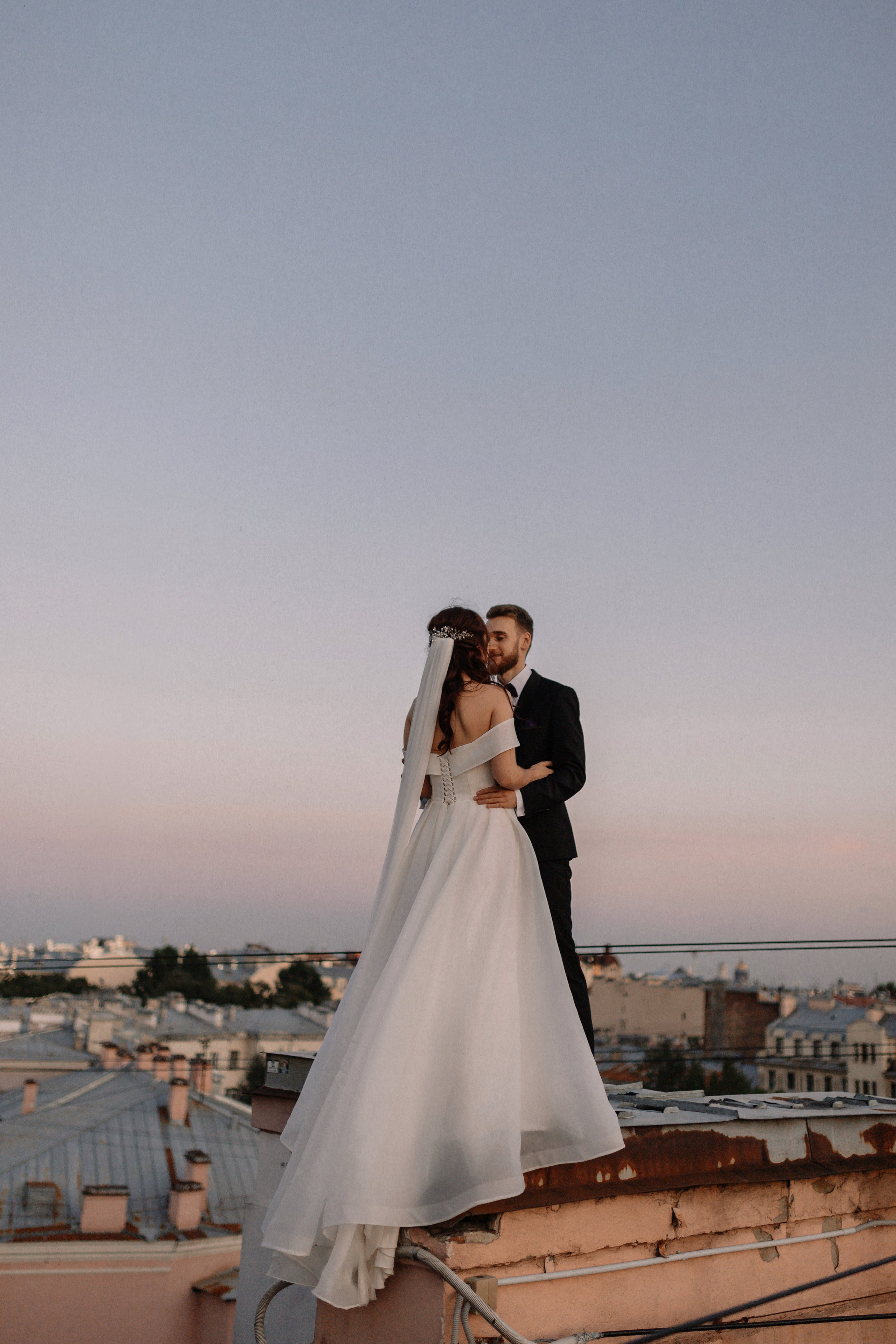 Крыша Петроградки. Николь — ваш любимый фотограф в Санкт-Петербурге