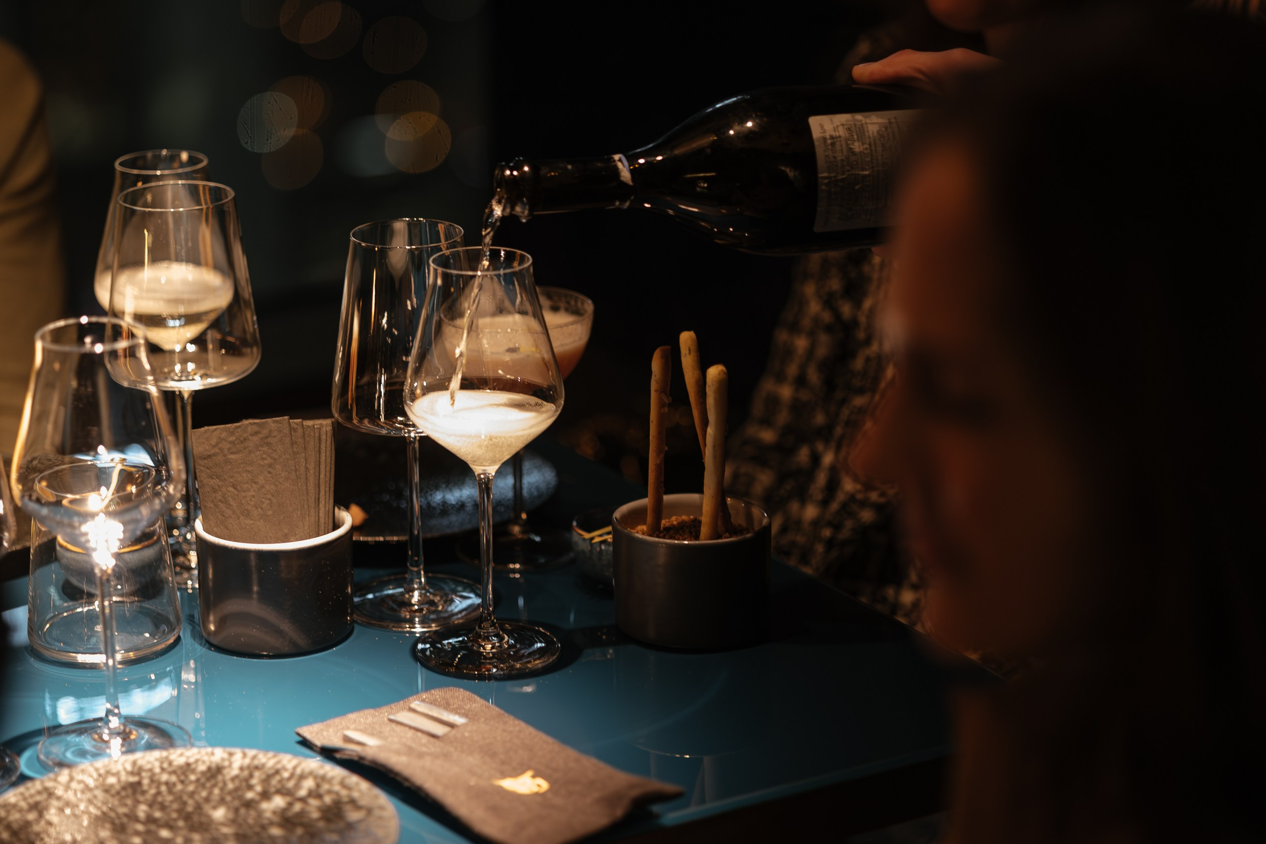 Винный вечер. Фотограф Арсений Гуров