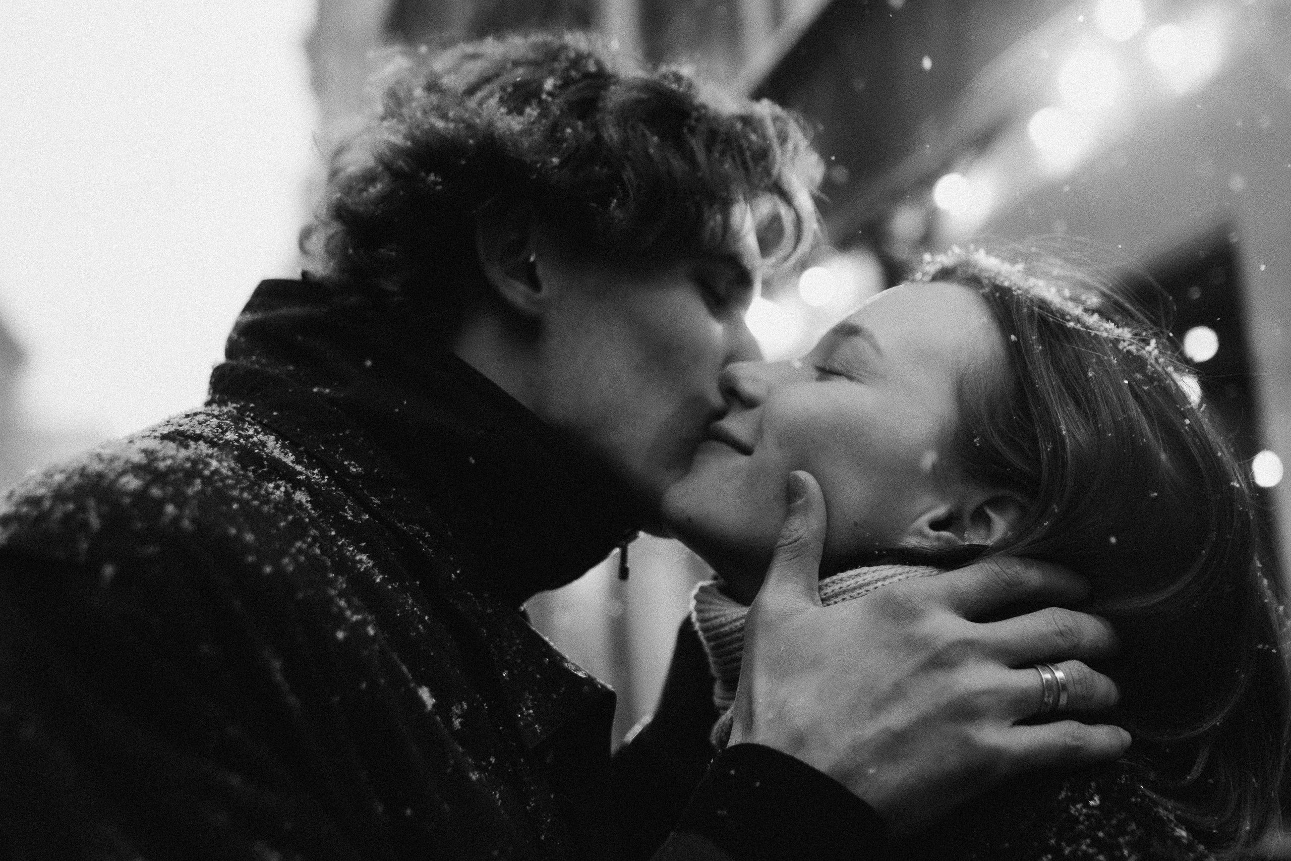 Снежная лав стори. Фотограф ПИТЕР СПБ Надежда Баранова