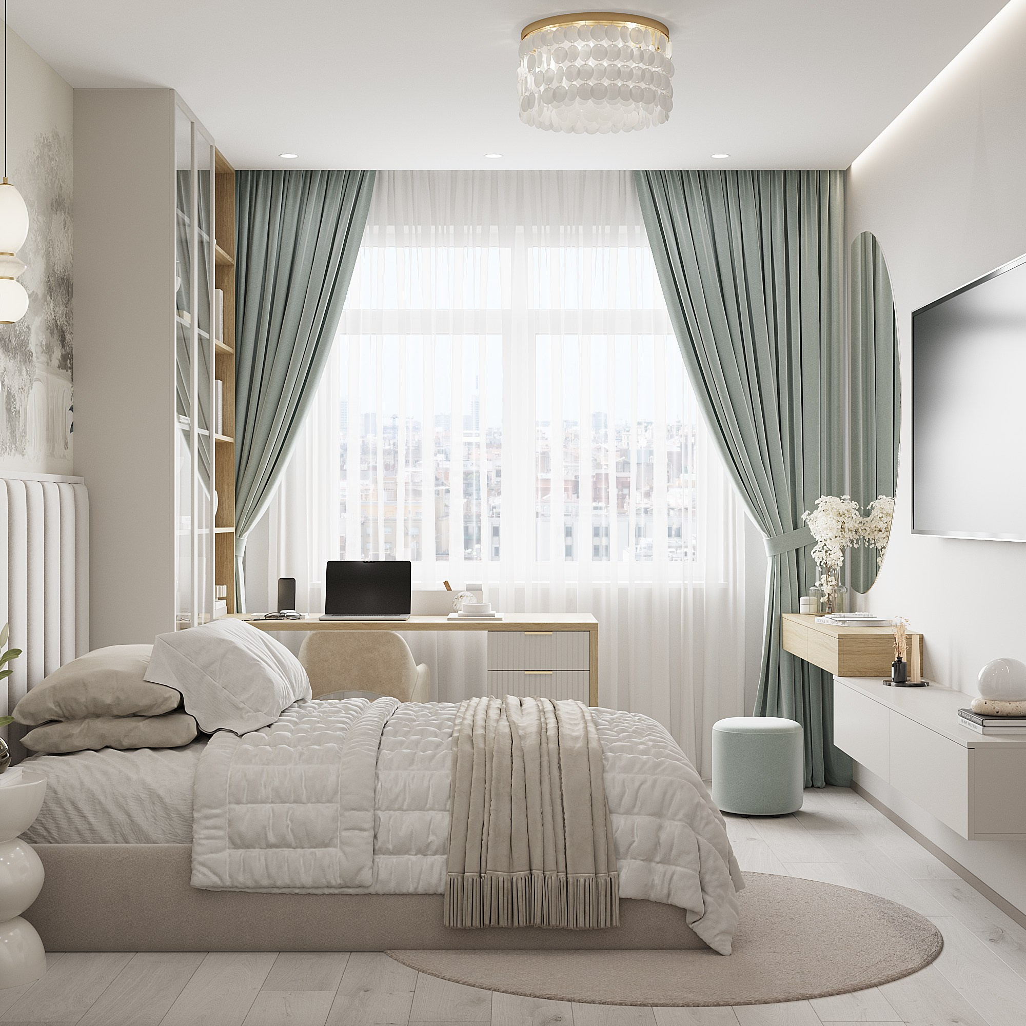 дизайн интерьера комнаты девочки