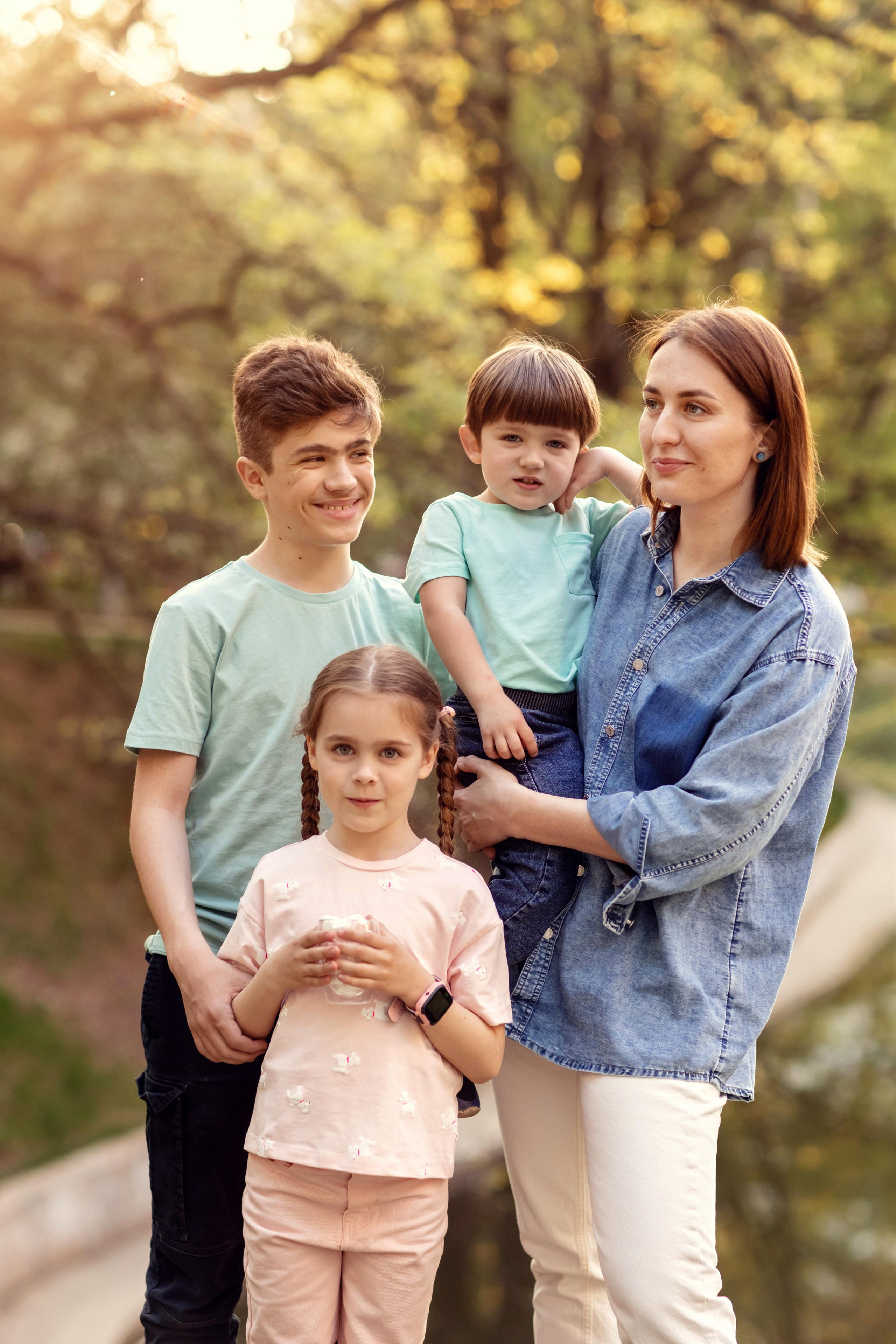 Наташа, Ваня, Алёна и Захар. Детский и семейный фотограф в Москве Анна Ипатьева