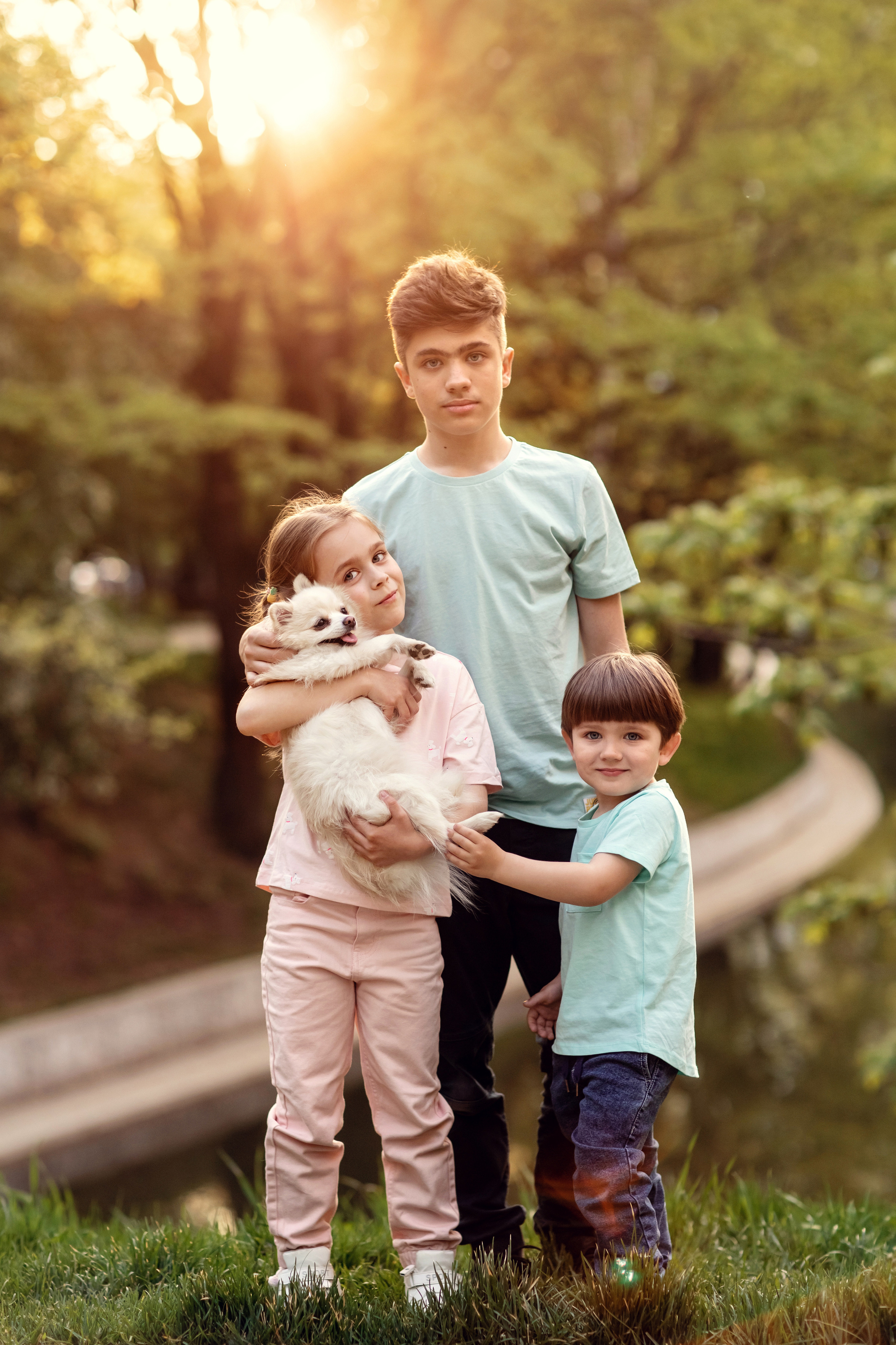 Наташа, Ваня, Алёна и Захар. Детский и семейный фотограф в Москве Анна Ипатьева