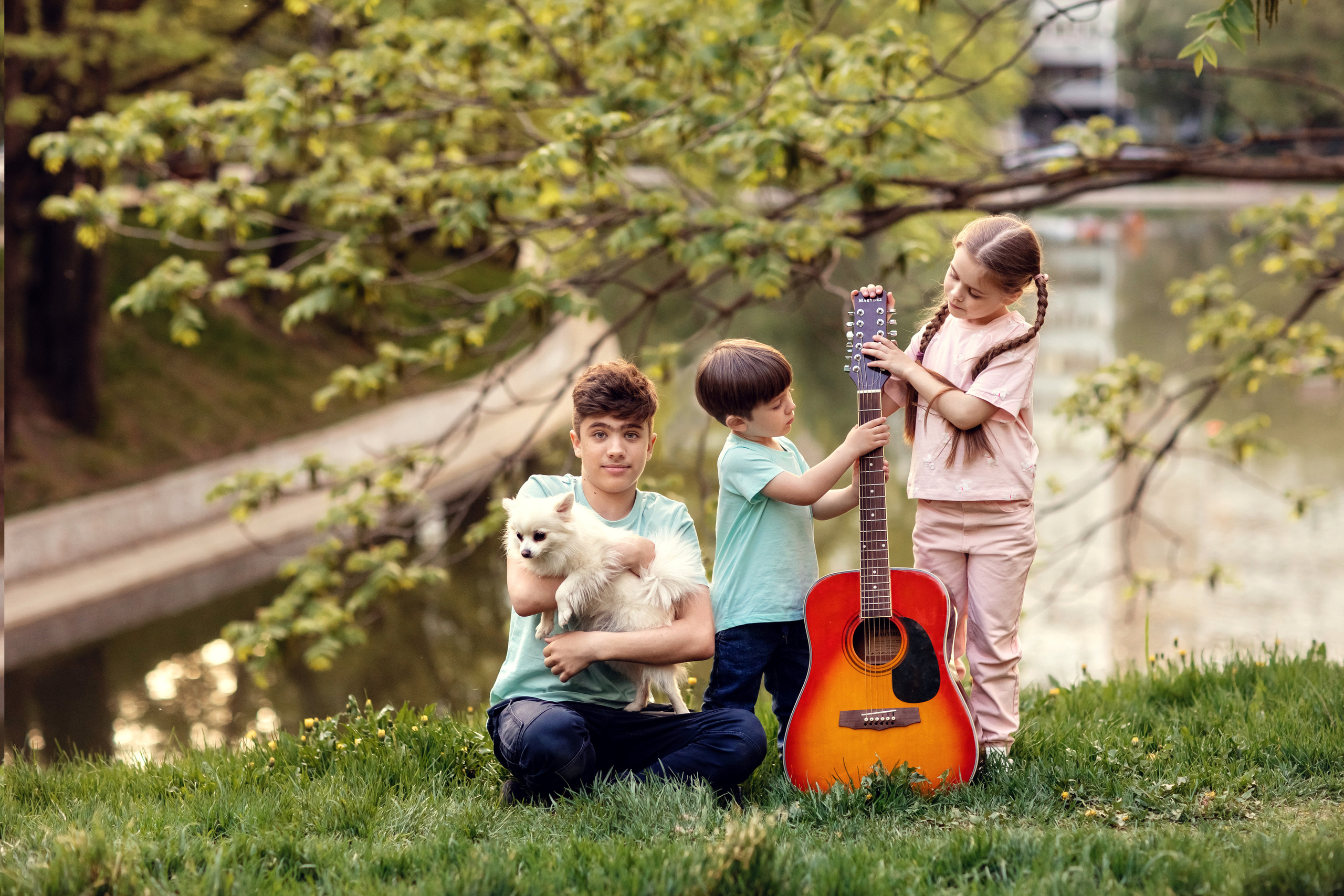 Наташа, Ваня, Алёна и Захар. Детский и семейный фотограф в Москве Анна Ипатьева