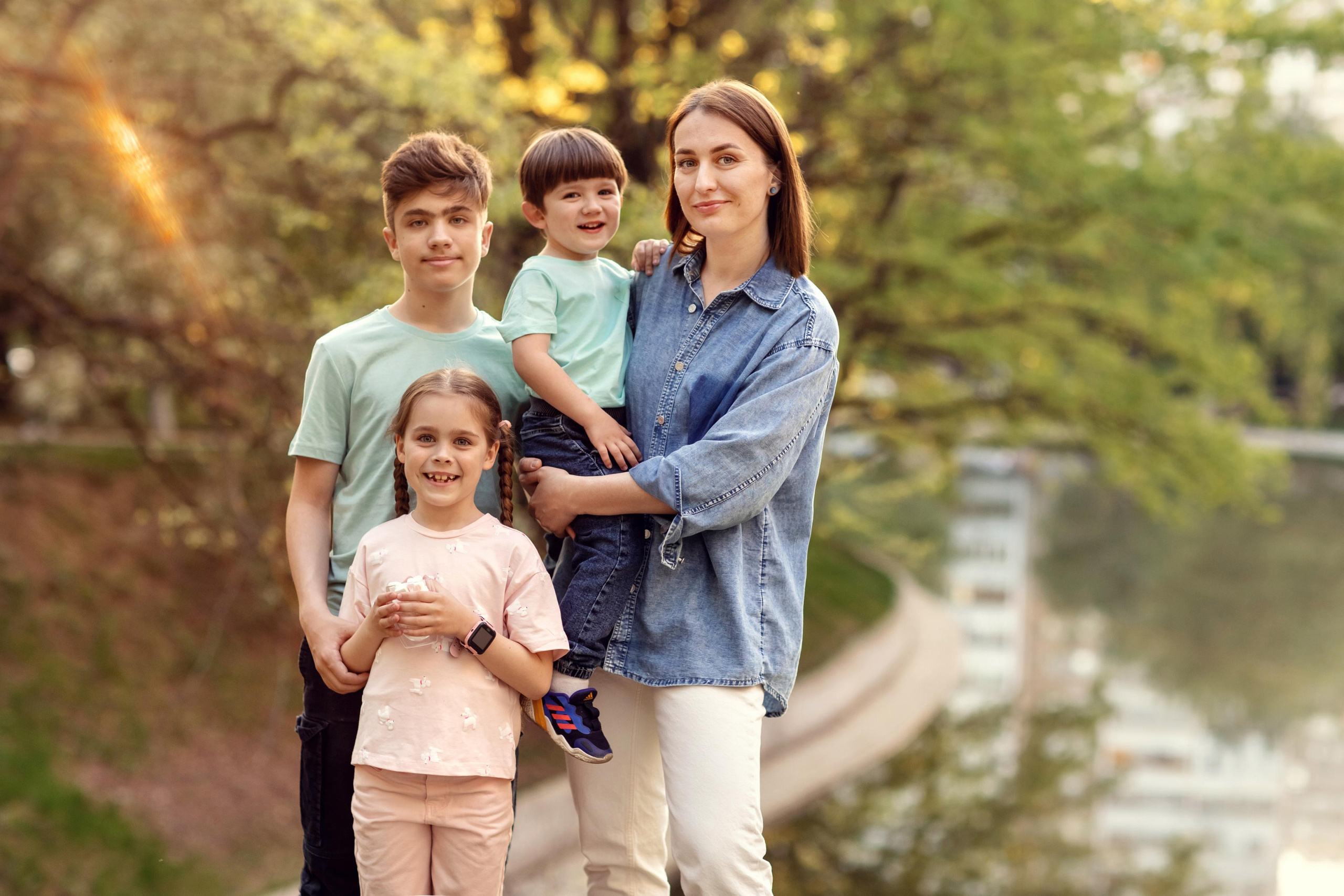 Наташа, Ваня, Алёна и Захар. Детский и семейный фотограф в Москве Анна Ипатьева