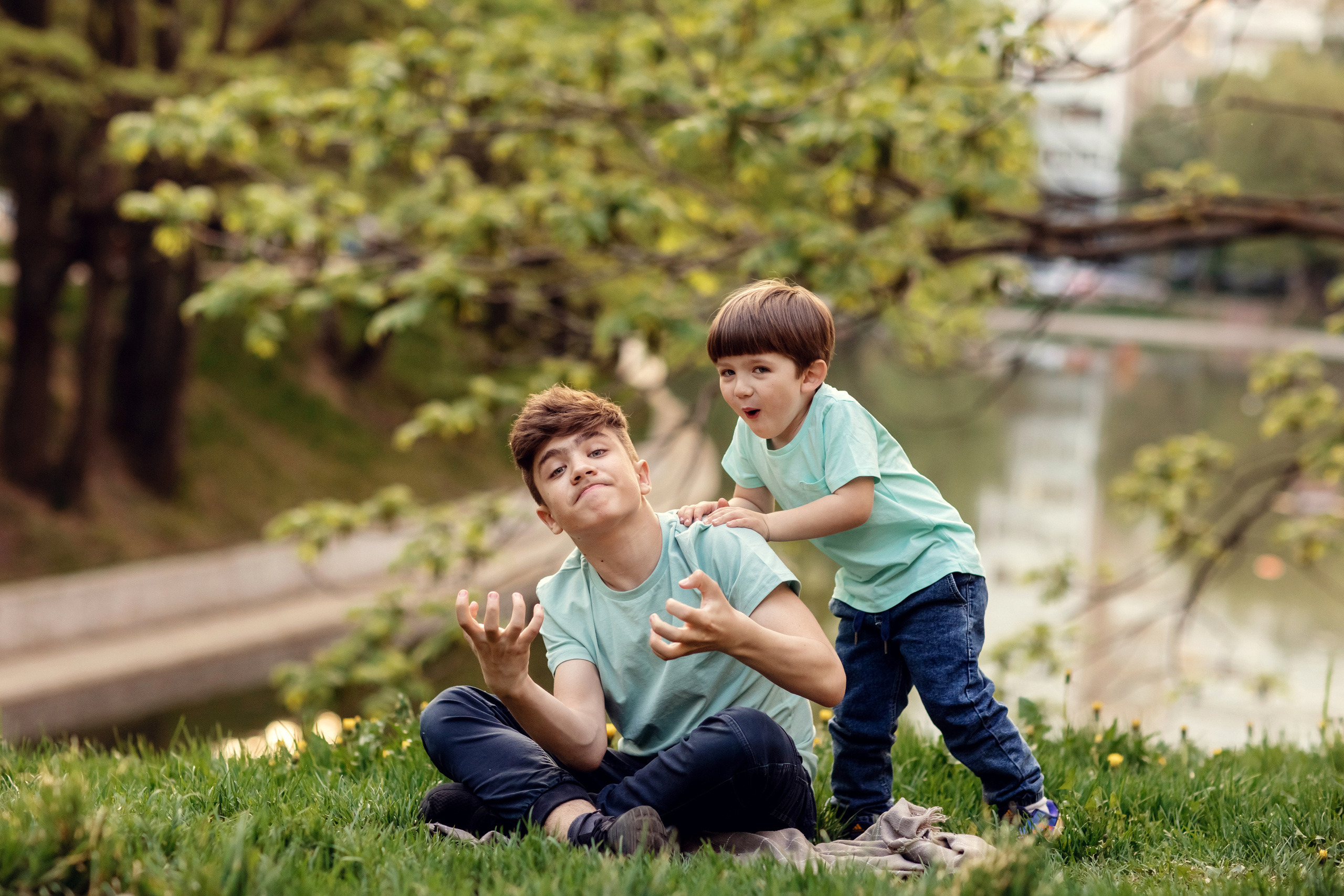 Наташа, Ваня, Алёна и Захар. Детский и семейный фотограф в Москве Анна Ипатьева