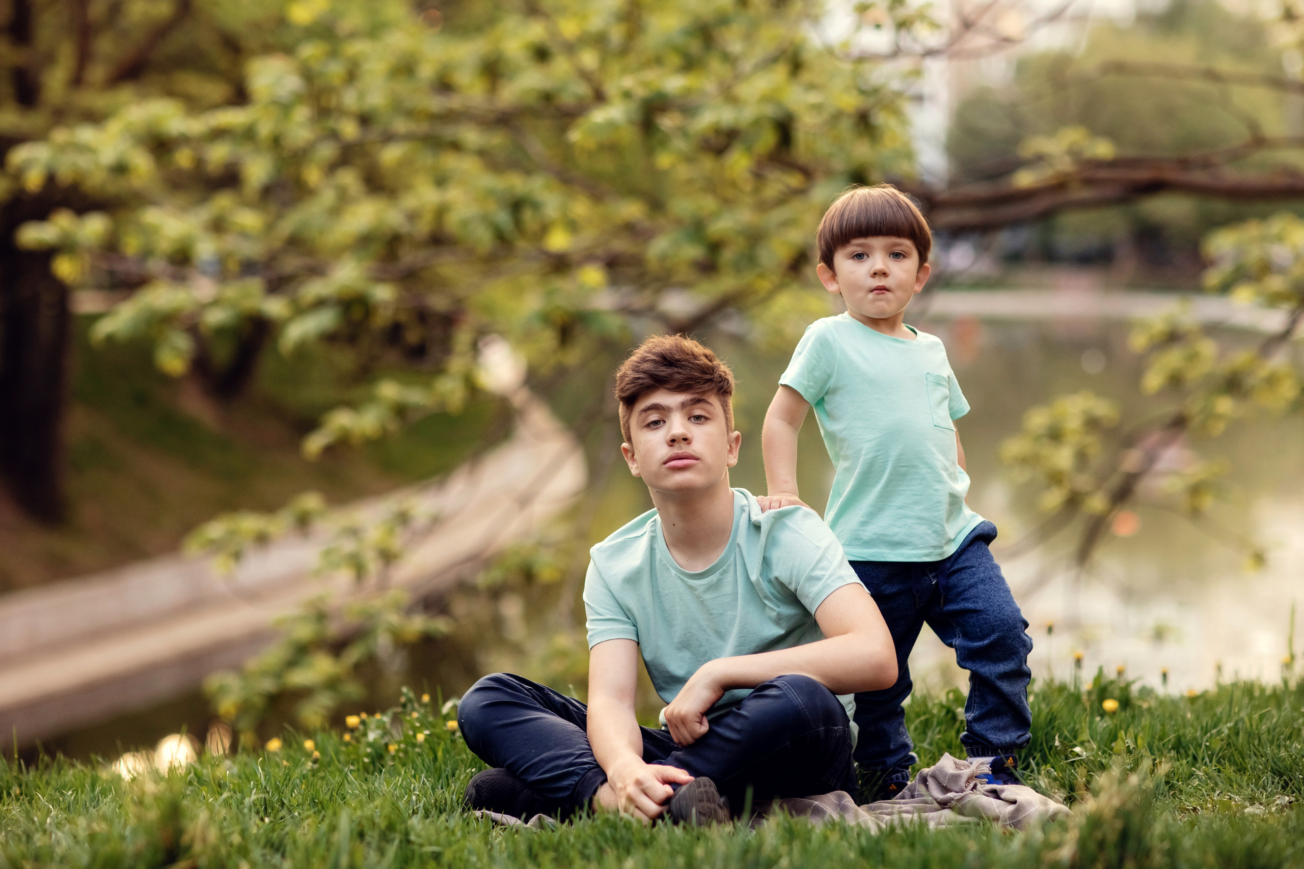 Наташа, Ваня, Алёна и Захар. Детский и семейный фотограф в Москве Анна Ипатьева