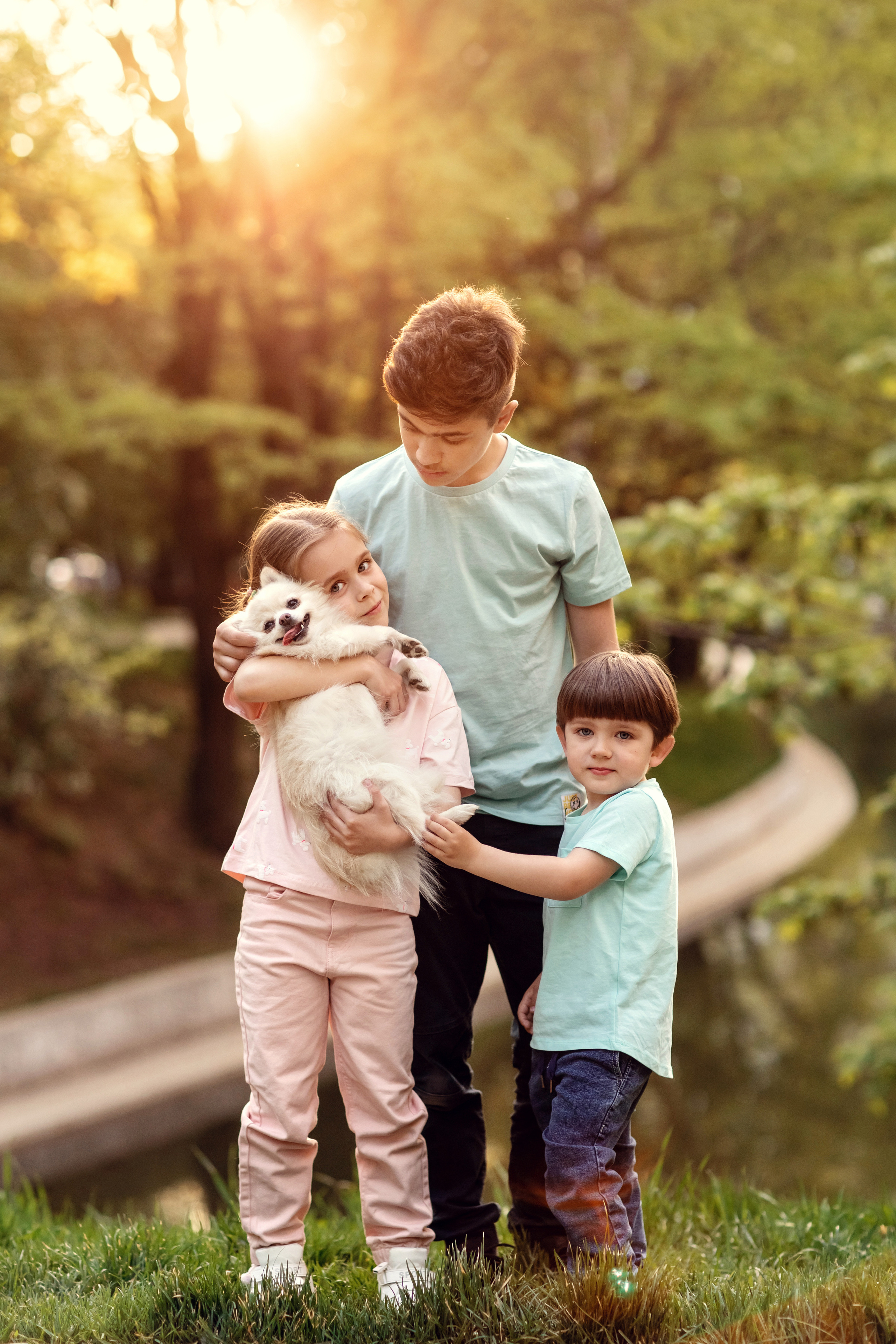 Наташа, Ваня, Алёна и Захар. Детский и семейный фотограф в Москве Анна Ипатьева