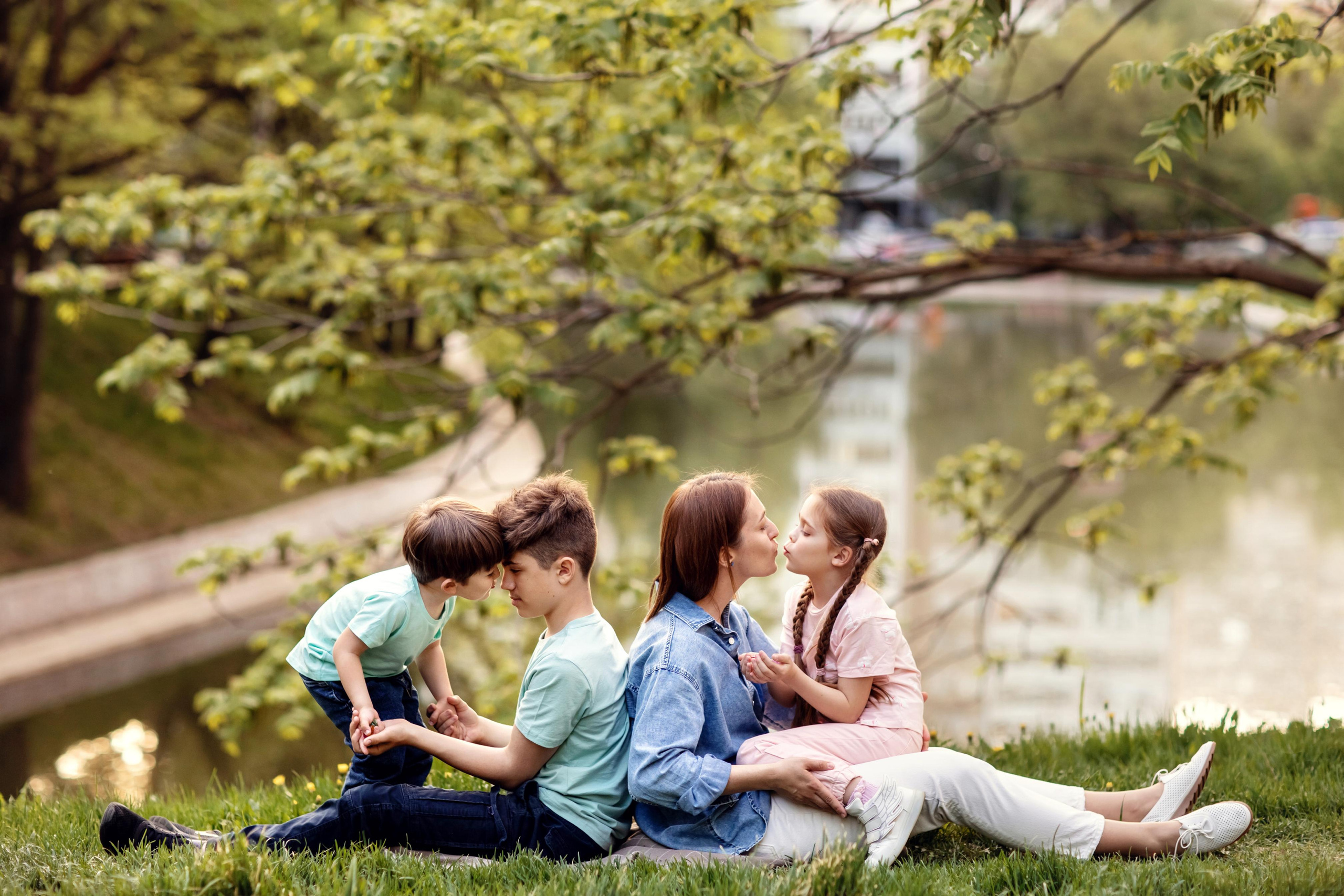 Наташа, Ваня, Алёна и Захар. Детский и семейный фотограф в Москве Анна Ипатьева
