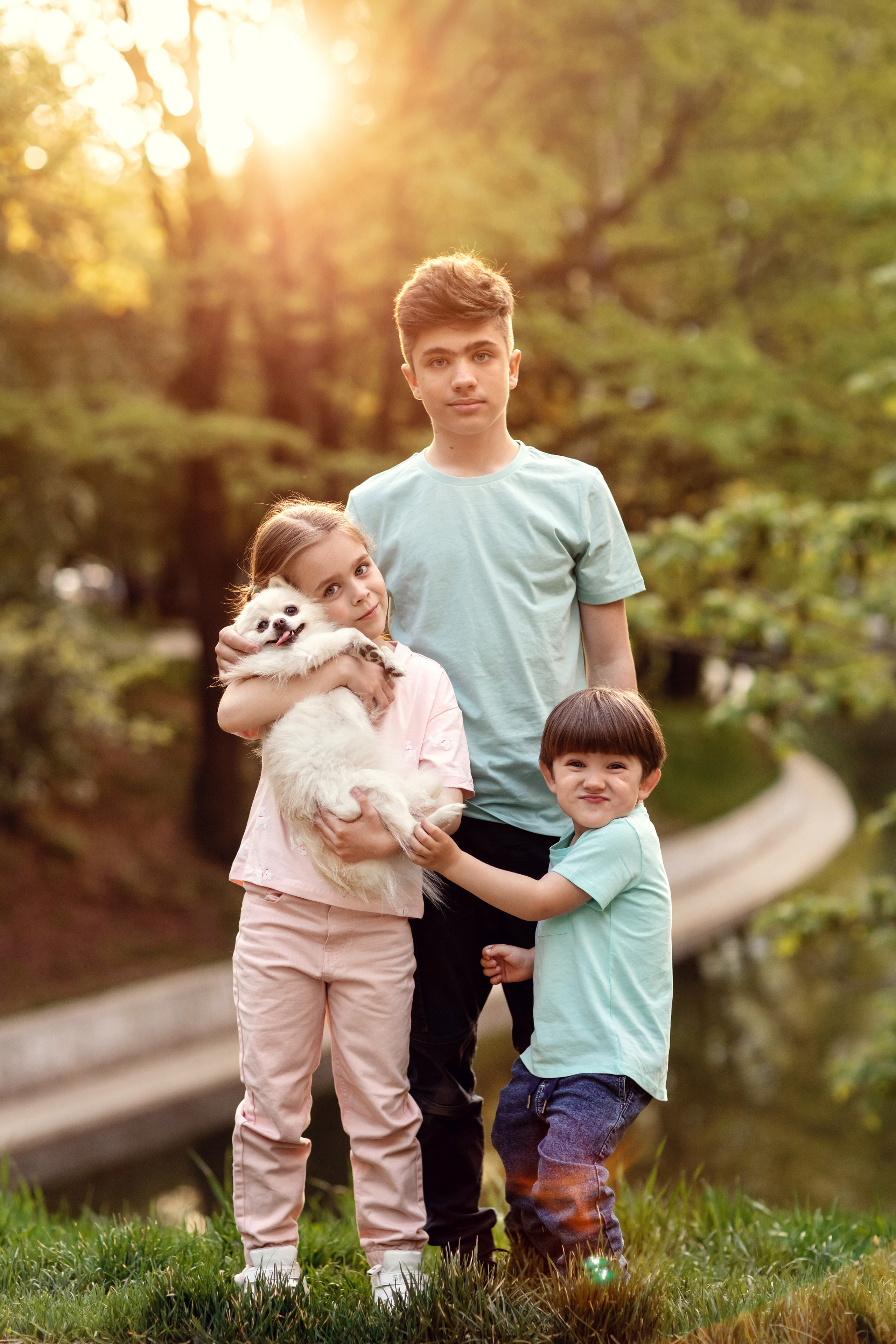 Наташа, Ваня, Алёна и Захар. Детский и семейный фотограф в Москве Анна Ипатьева