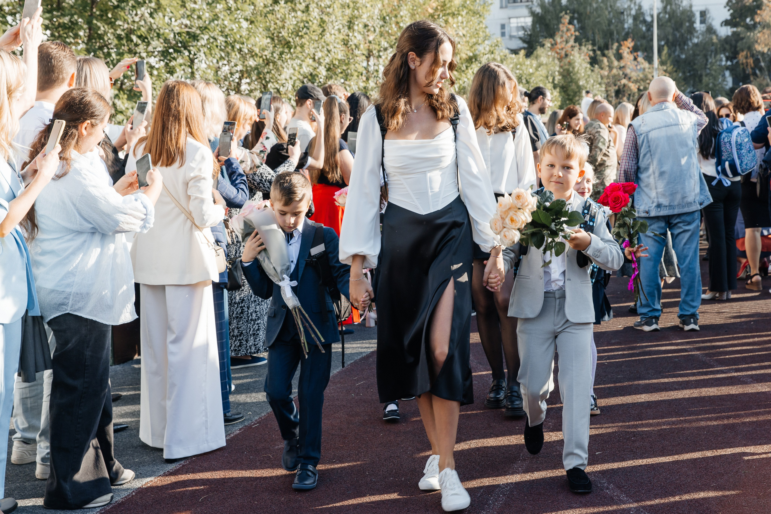 1 сентября 1 класс. Фотограф Москва Шептаев Артём