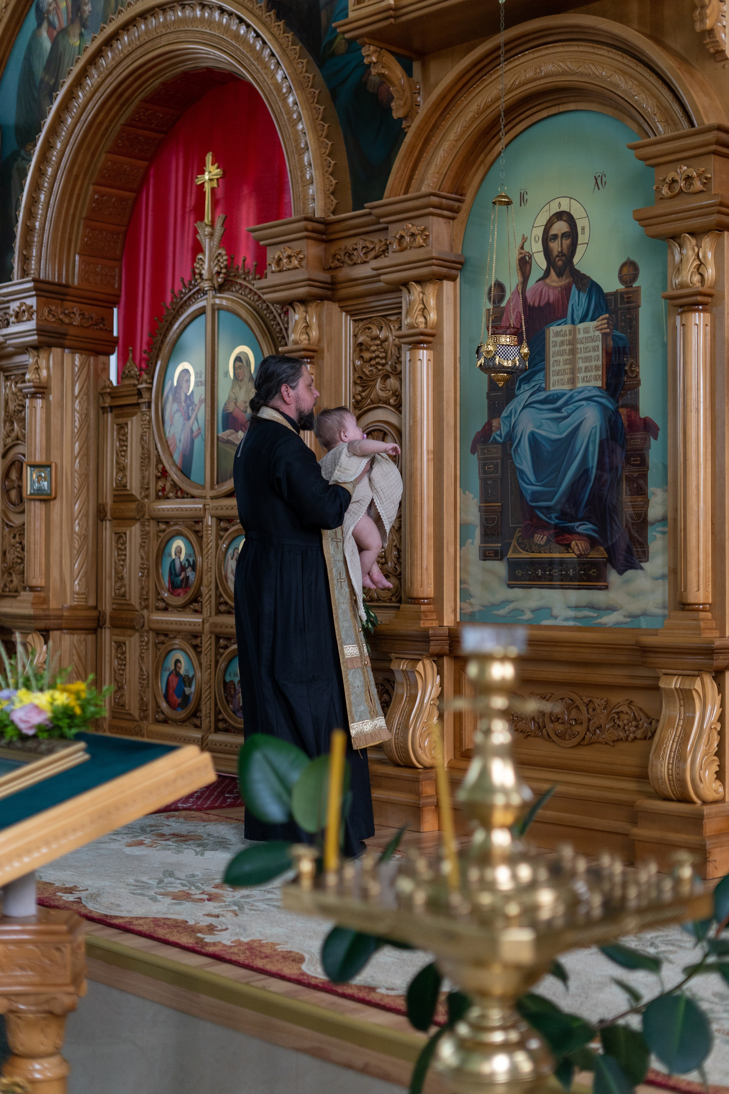 Крещение Екатерины, г. Гулькевичи. Семейный и детский фотограф в Гулькевичи, Кропоткине