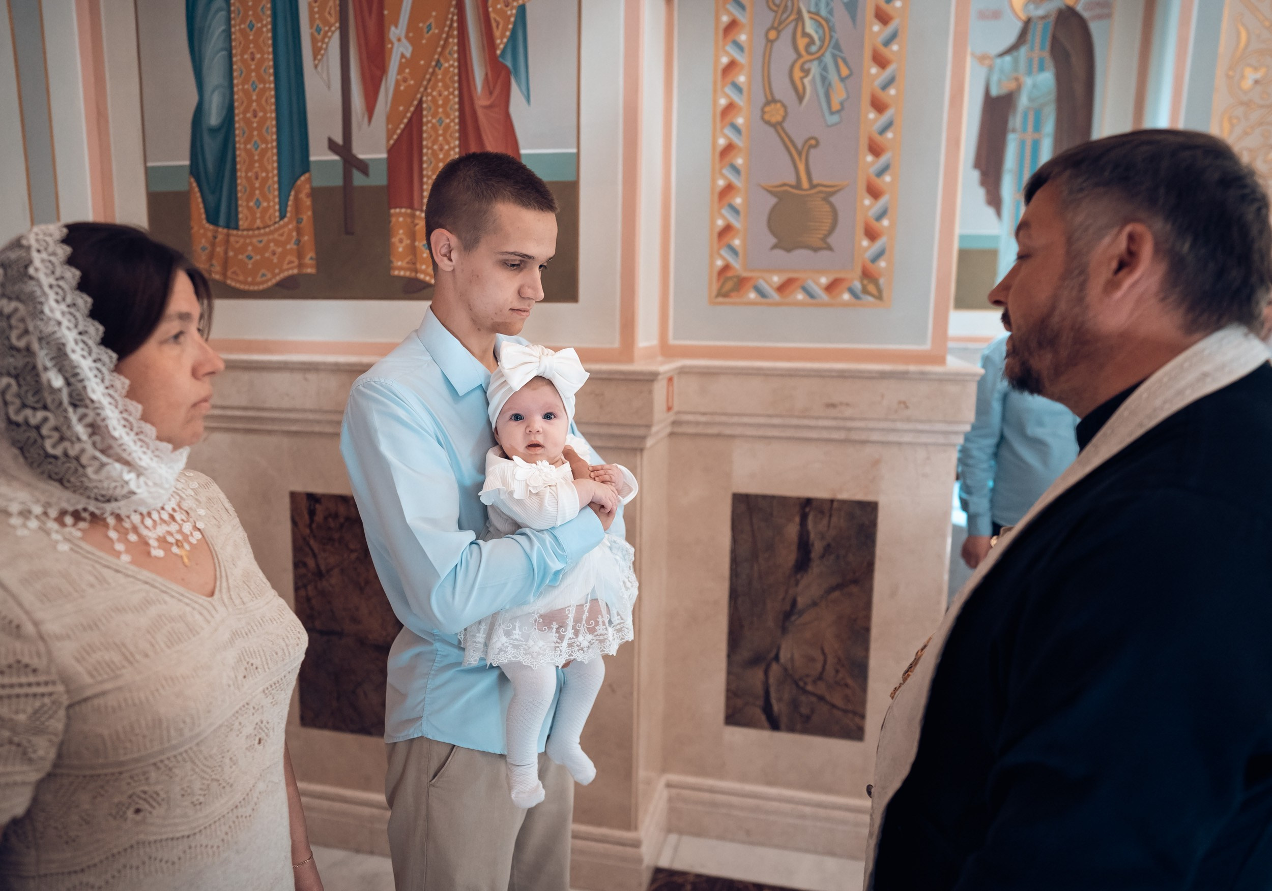 Крещение в Александро-Невском соборе Симферополь. Церковный фотограф Севастополь