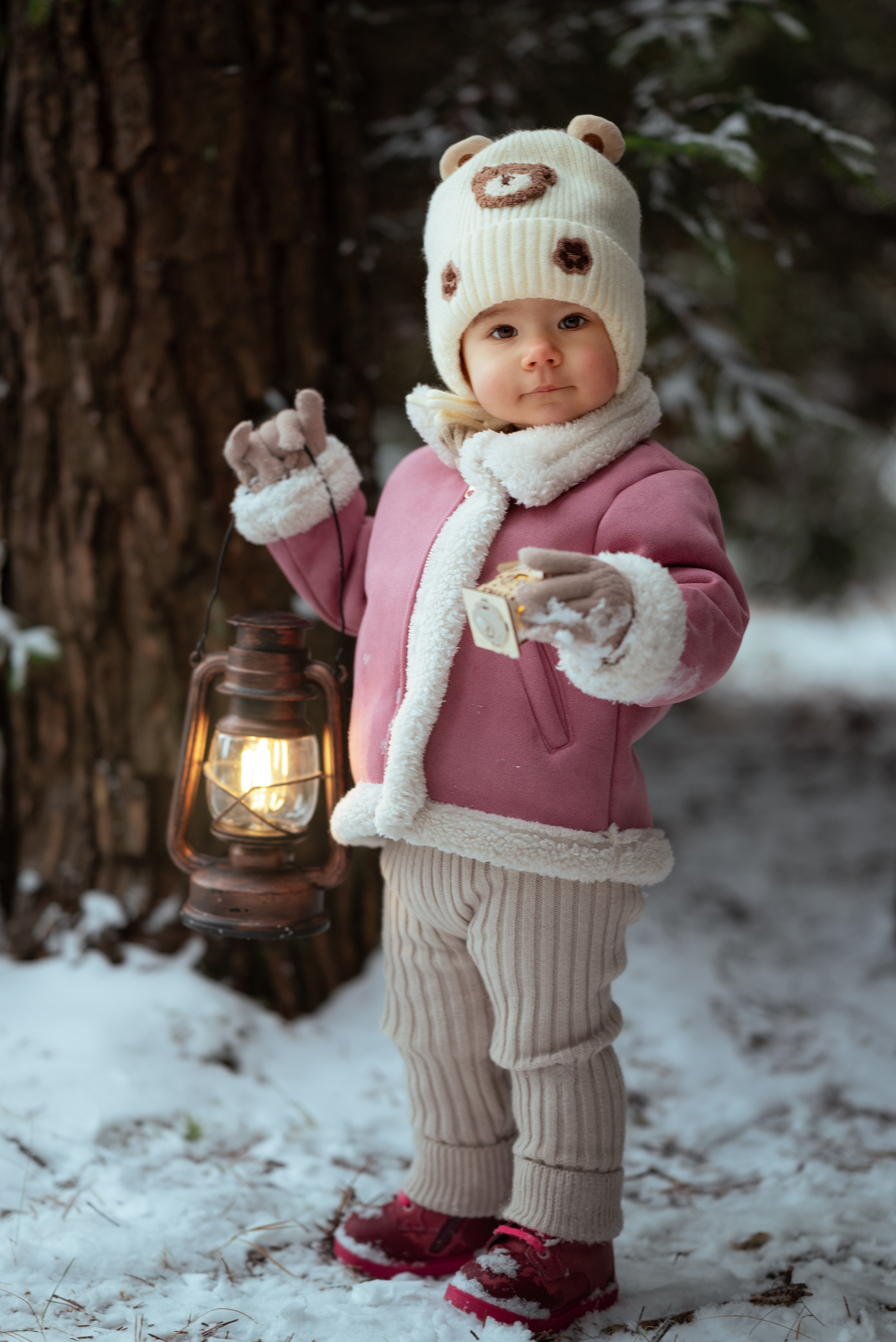 Детская зимняя фотосессия. Фотограф в Минске Дарья Кончакова