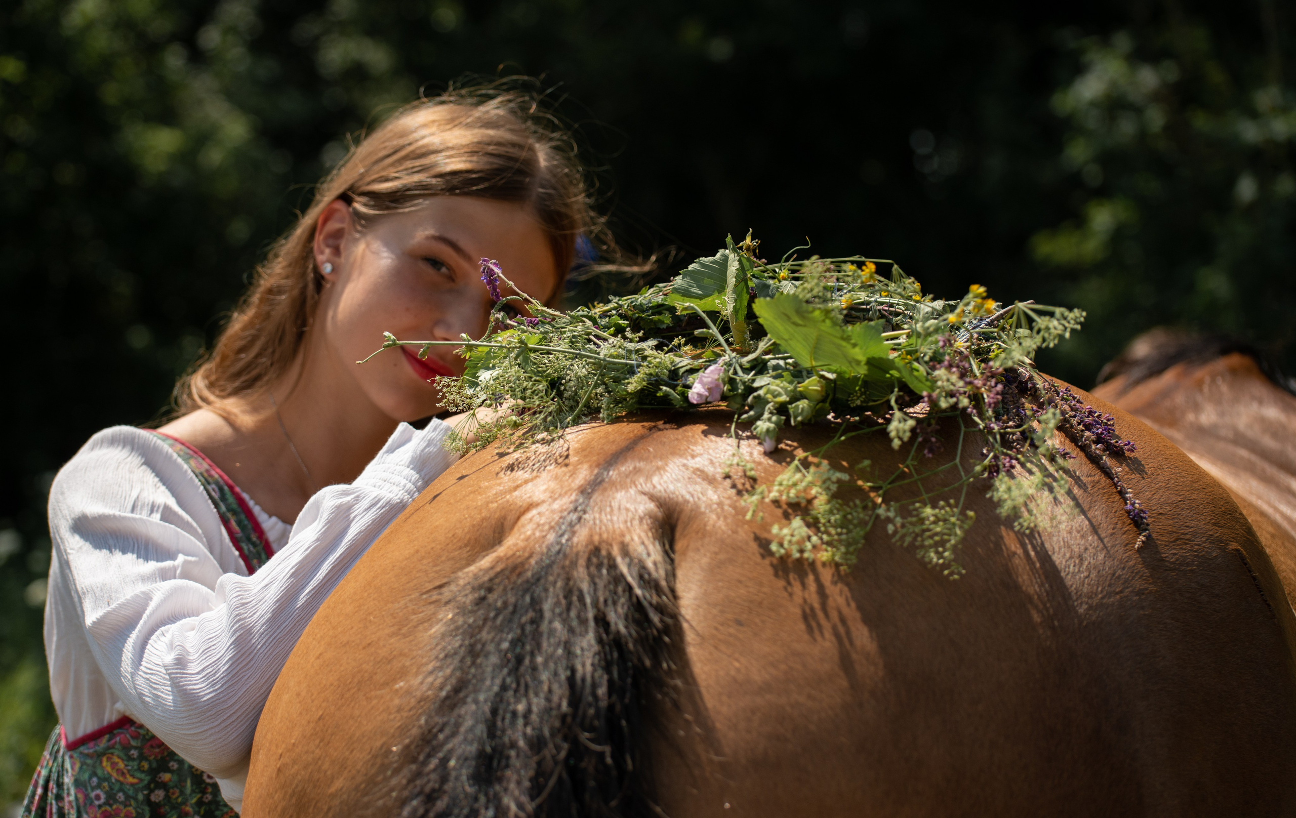 Купала в Родославном. Конный фотограф в Саратове Юлия Иванова