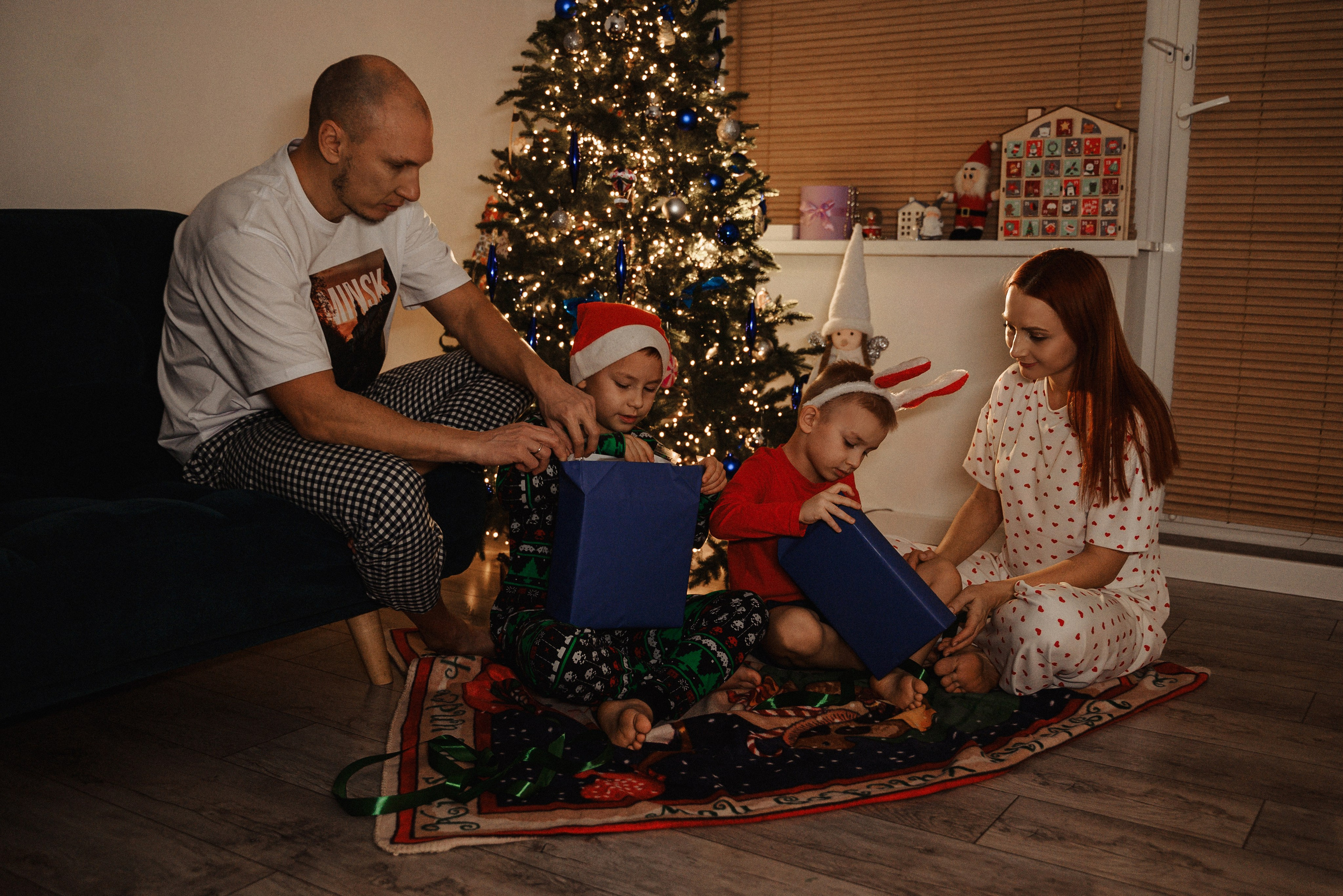 Новогодняя ночь дома. Свадебный и портретный фотограф в Минске Наташа Каракулова