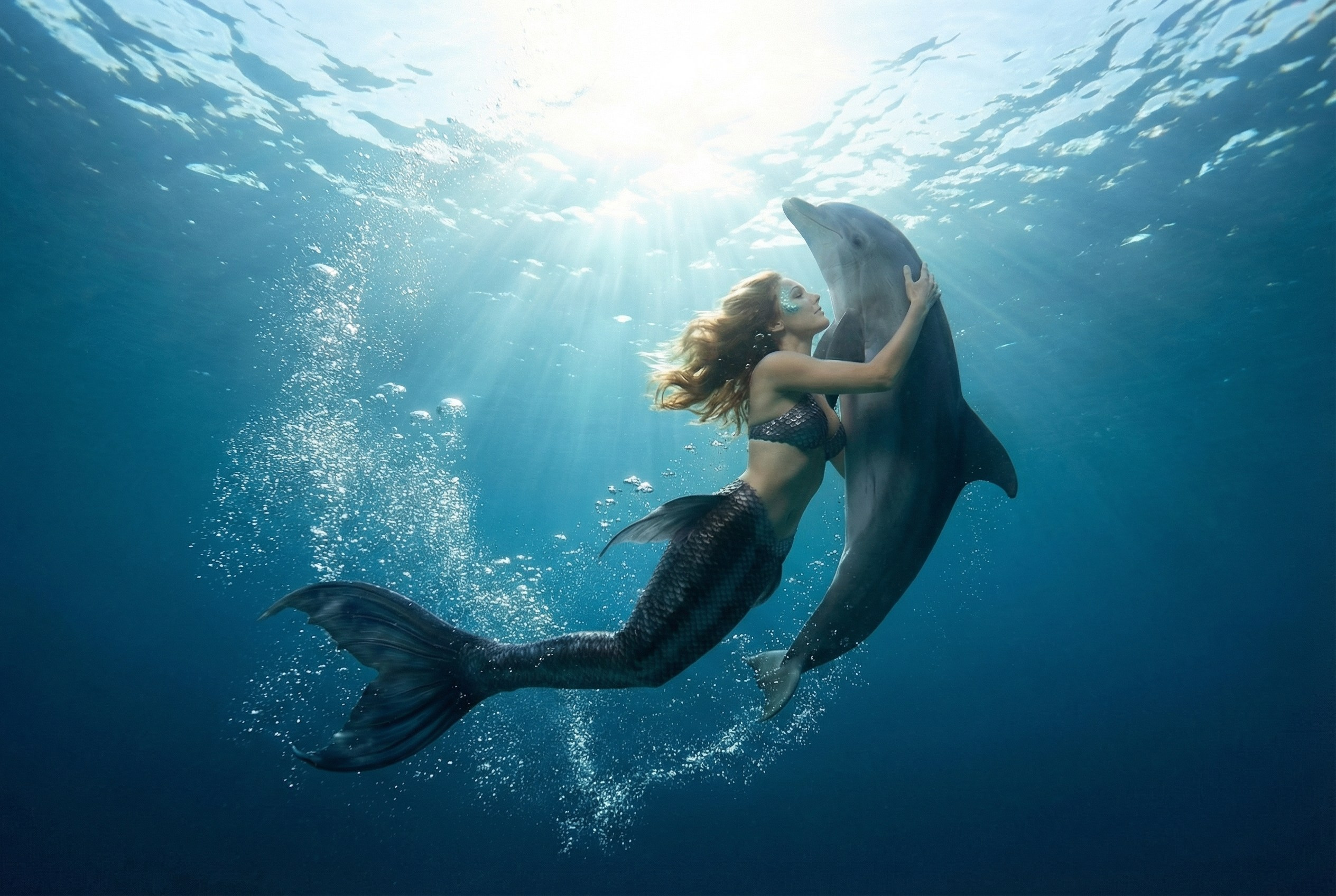 Русалочка. Шаблоны и дизайны выпускных альбомов и фотокниг