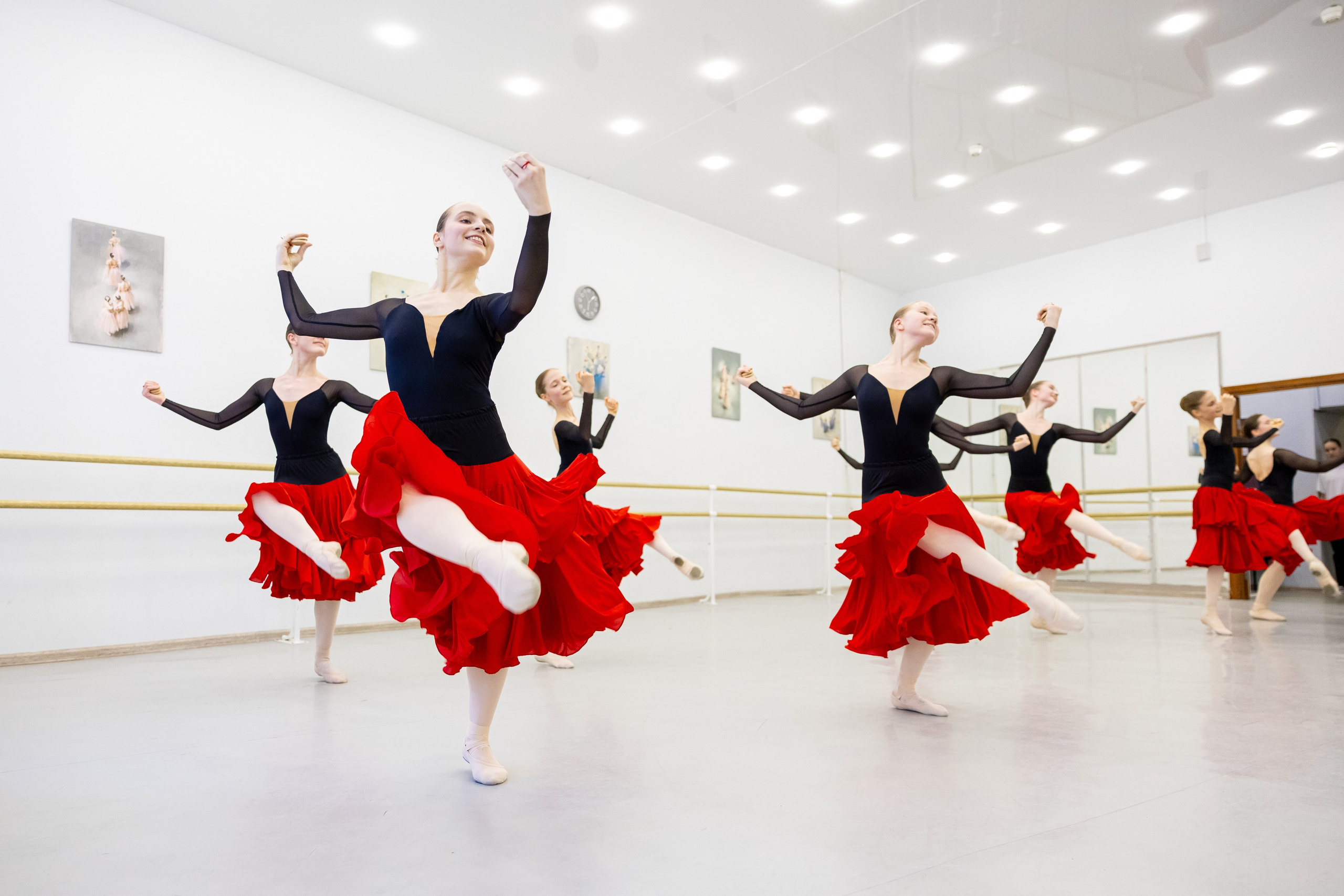 Репортажная съёмка открытых уроков и репетиций. Балетный фотограф Алина Ханько — Душа Балета
