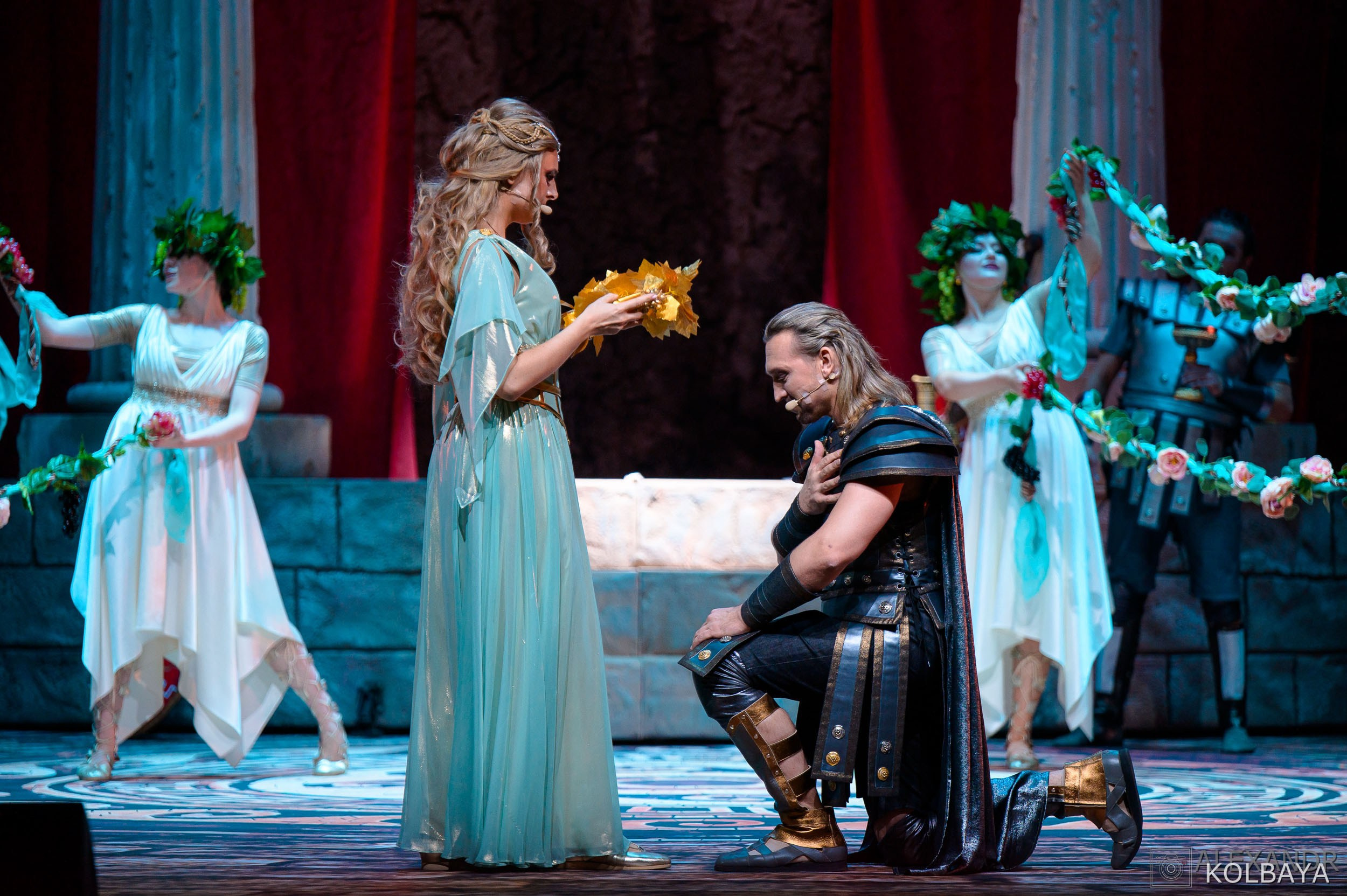 Фоторепортаж со спектакля Гладиатор в Театре Терезы Дуровой. Концертный и театральный репортажный фотограф в Москве Александр Колбая