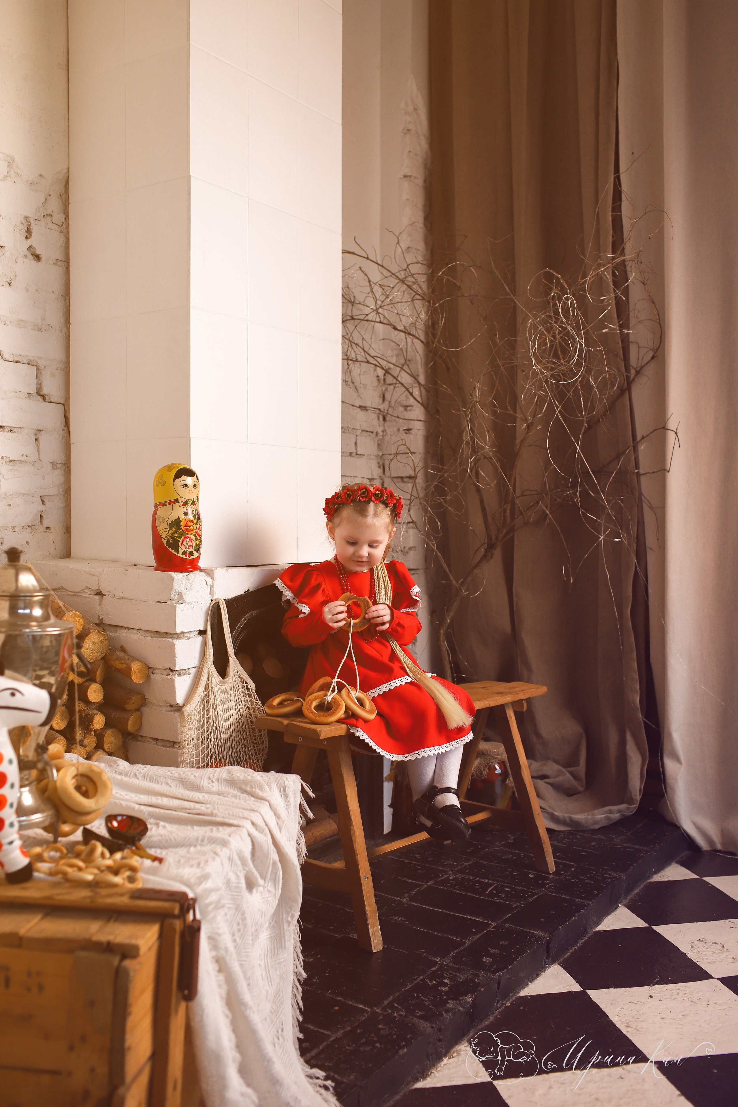 Фотопроект Русская краса. Ирина Кан Фотограф новорожденных в Екатеринбурге