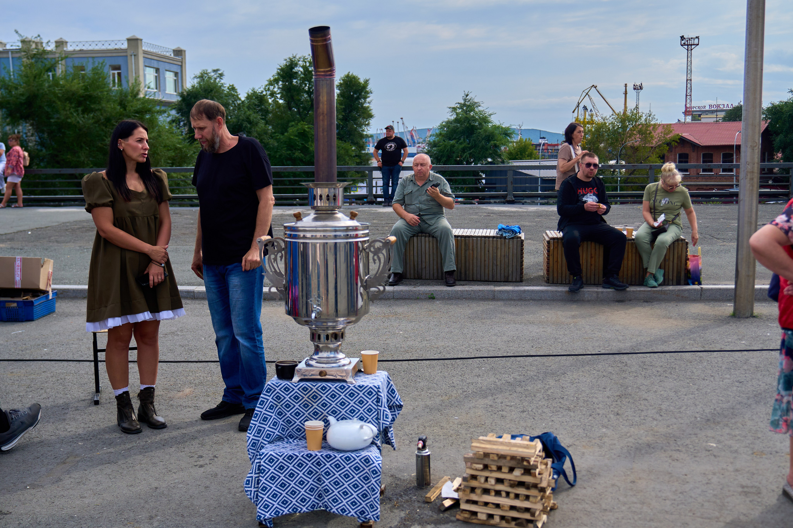 Фестиваль «Русский Двор». Фотограф во Владивостоке