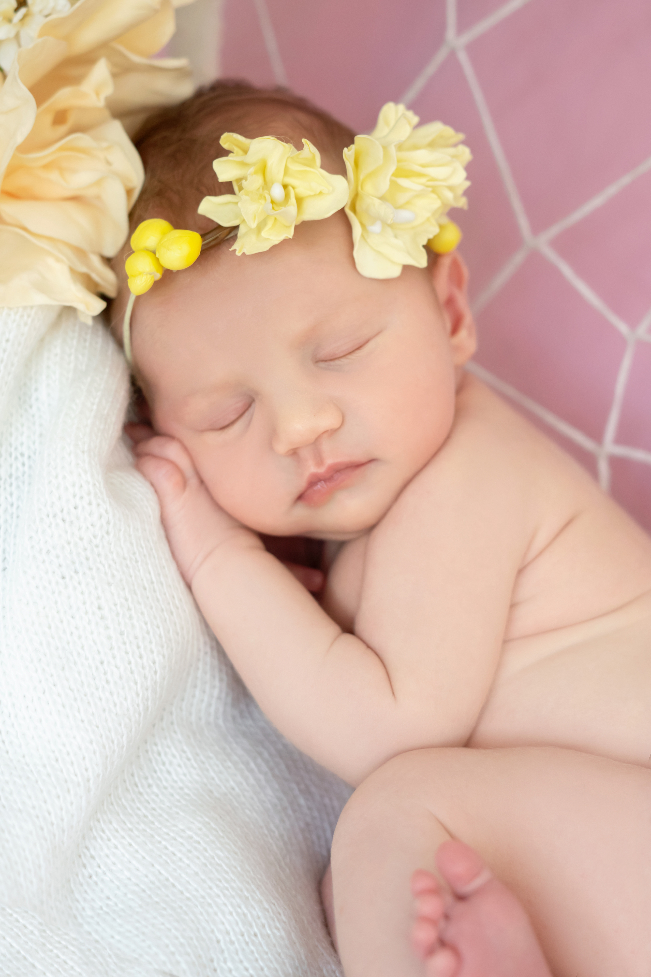 Агата. Съемка новорожденных дома. Мила Посвит Фотограф новорожденных в Тобольске