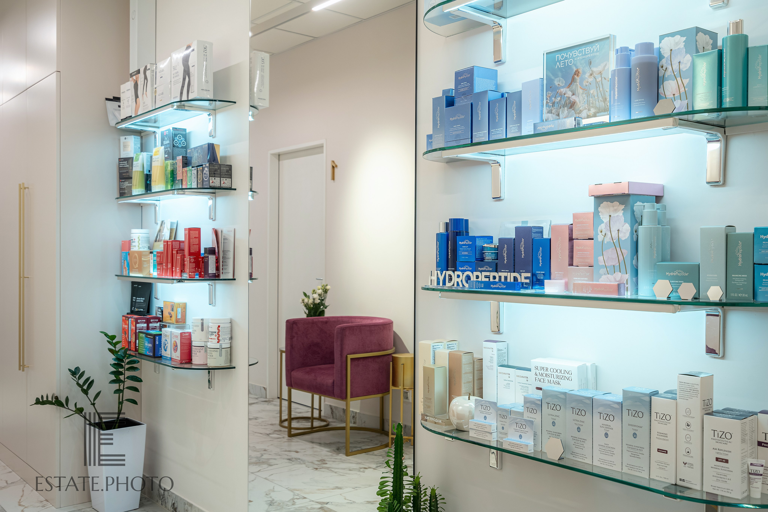 Салоны Красоты. Интерьерный фотограф Москва Татьяна Казакова