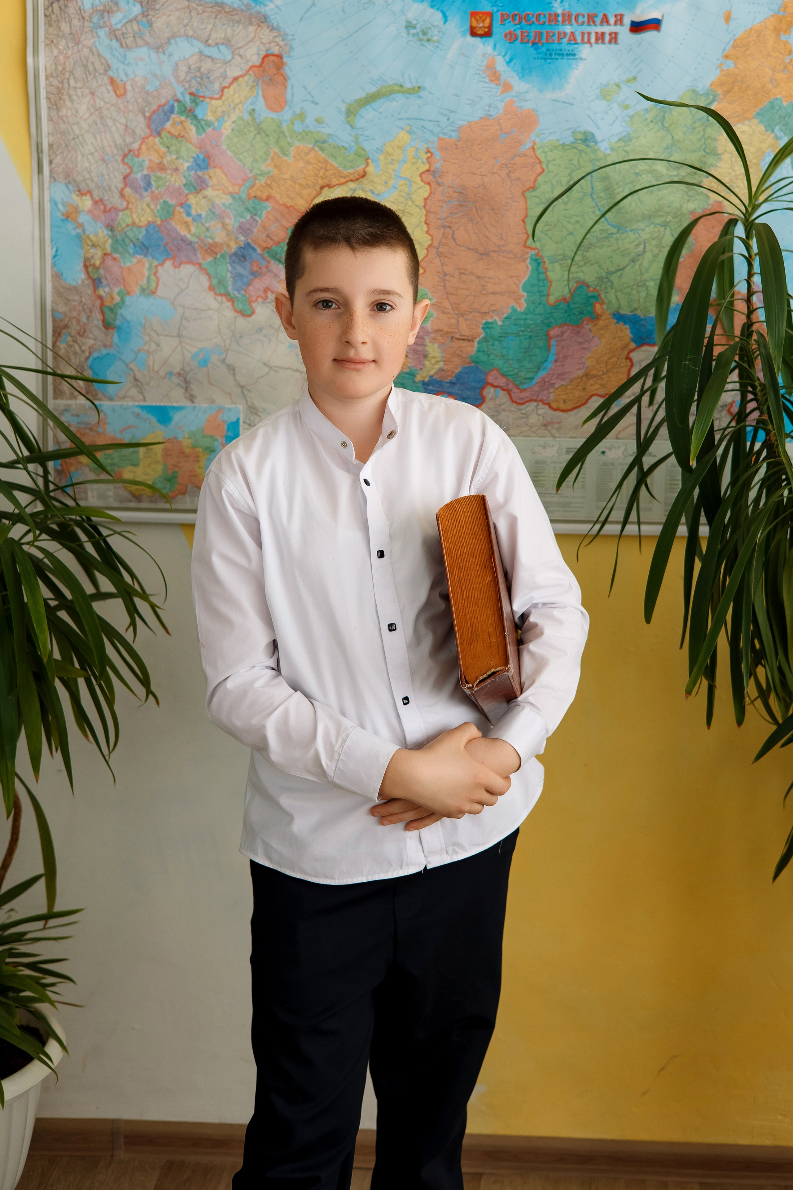 4 класс с. Барабаш. Фотограф Любовь Корниенко, Примоский край