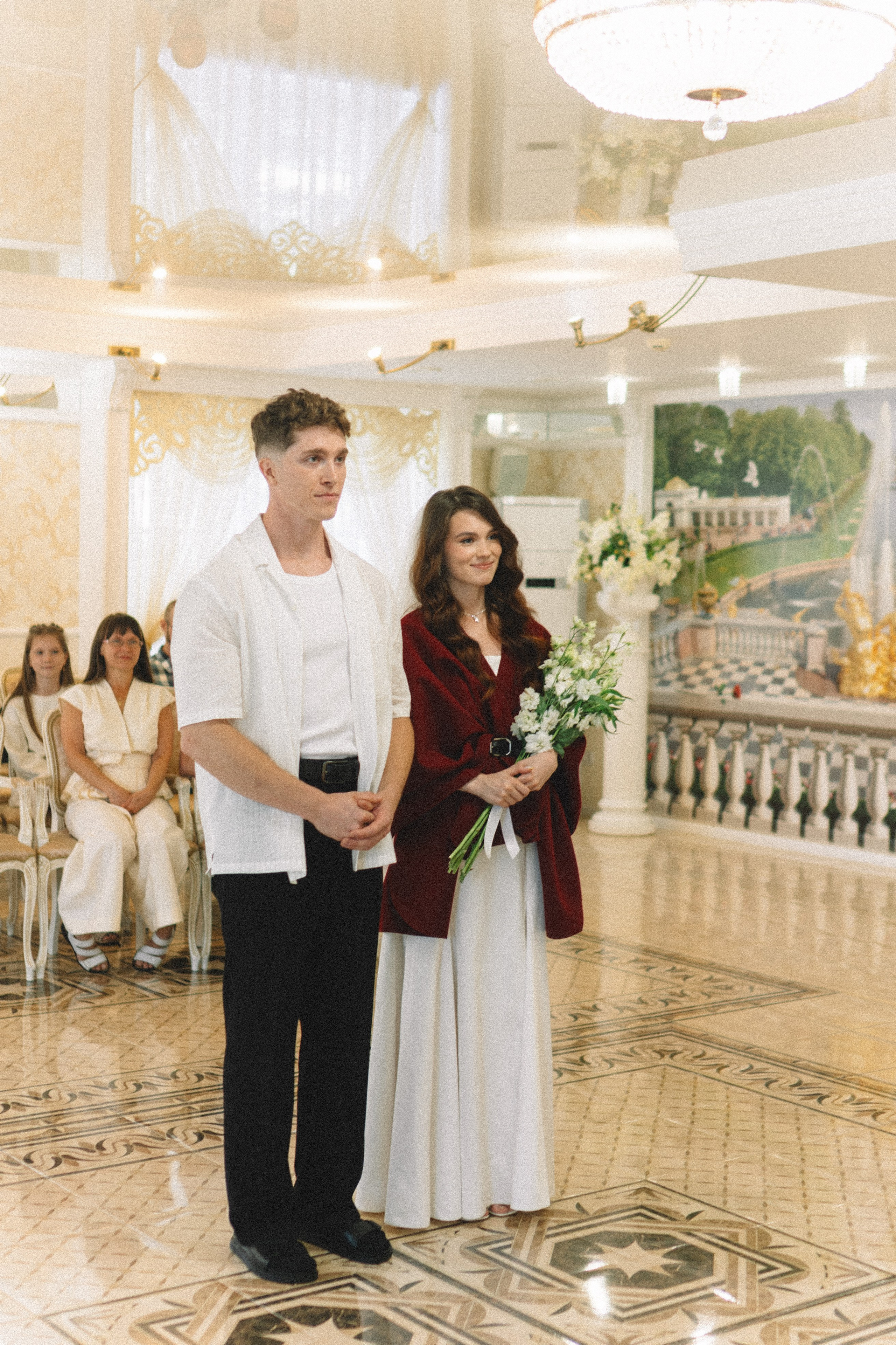 СВАДЕБНАЯ СЬЕМКА В ПЕТЕРГОФЕ И СЬЕМКА РЕПОРТАЖА В ЗАГСЕ ПЕТЕРГОФА. Профессиональный фотограф, Санкт-Петербург — Виктория Богомолова