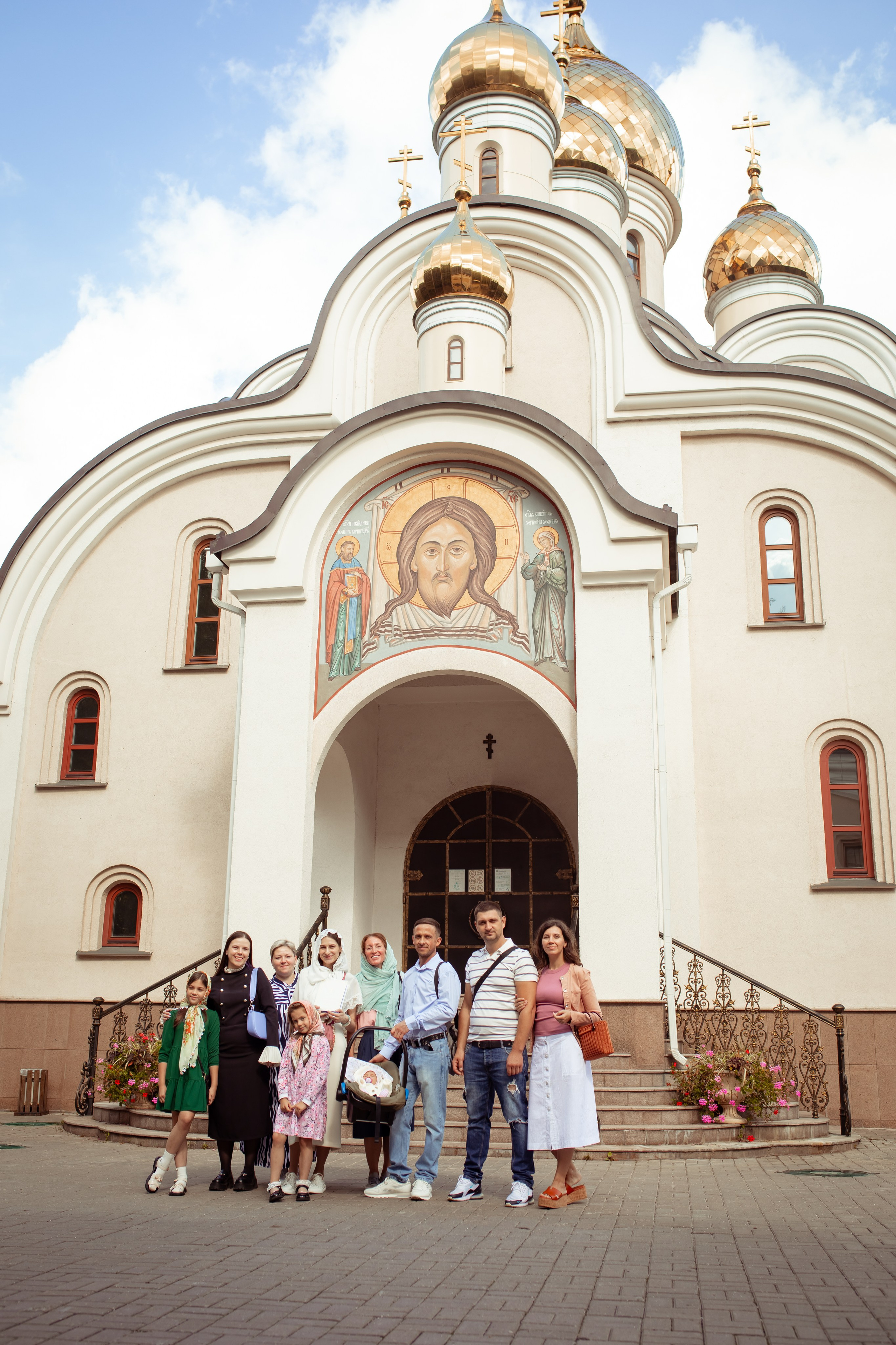 Крещение Анастасии. Семейный и детский фотограф в Москве Дорогова Екатерина