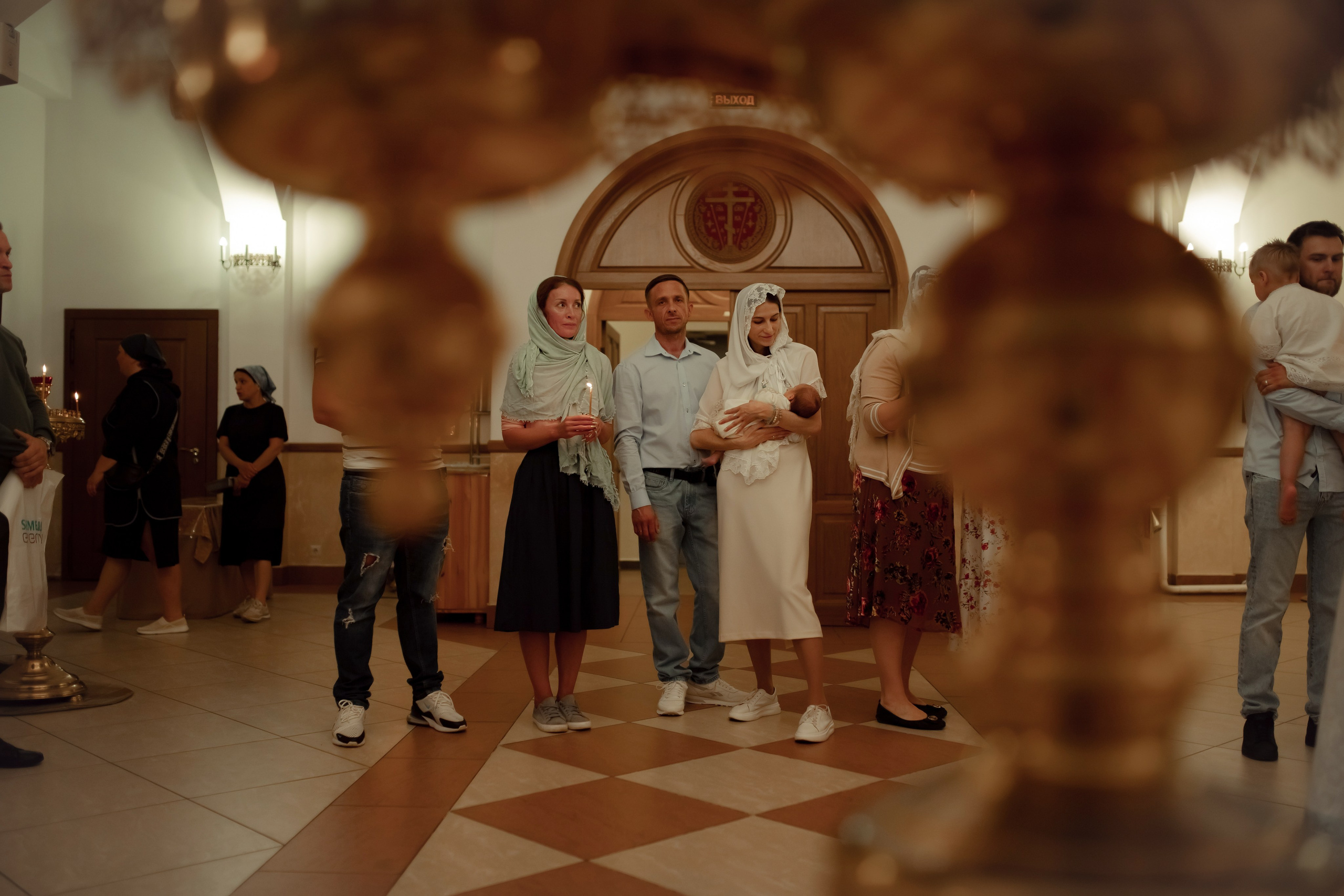 Крещение Анастасии. Семейный и детский фотограф в Москве Дорогова Екатерина