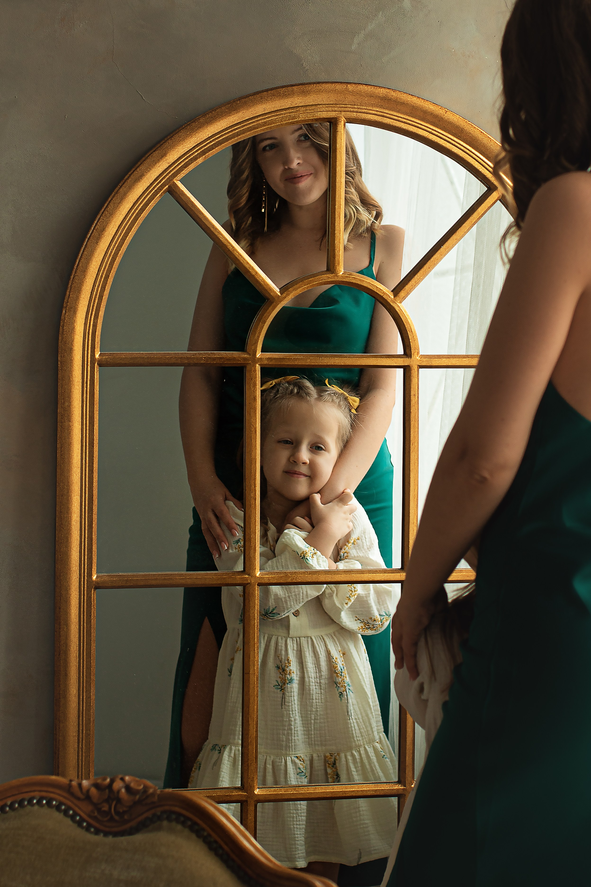 Сергей, Ольга и Алиса. Фотограф Таинств Крещения и Венчания в г. Курске