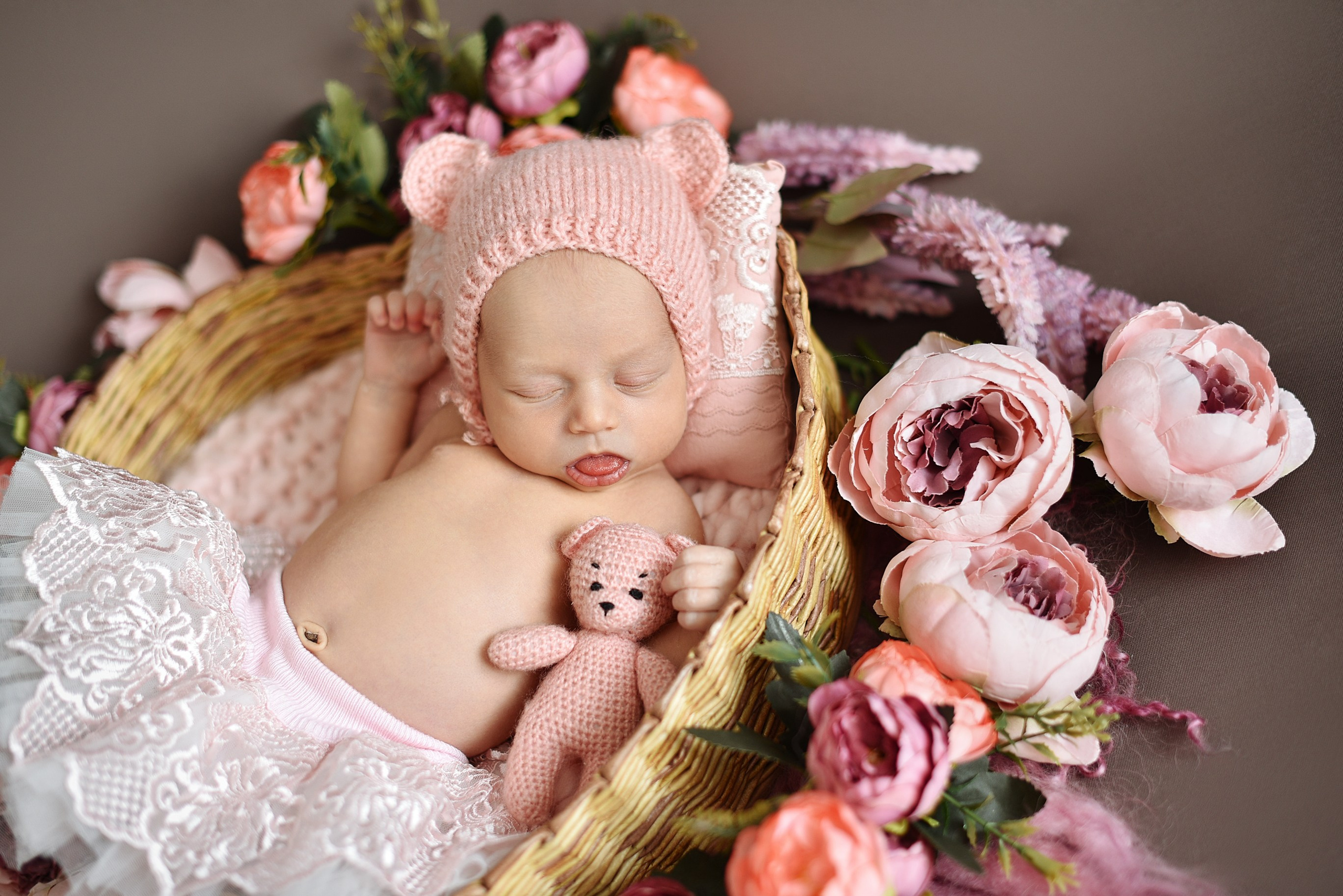 Оливия 14 дней. Фотограф беременности и новорожденных малышей Анастасия Никитина