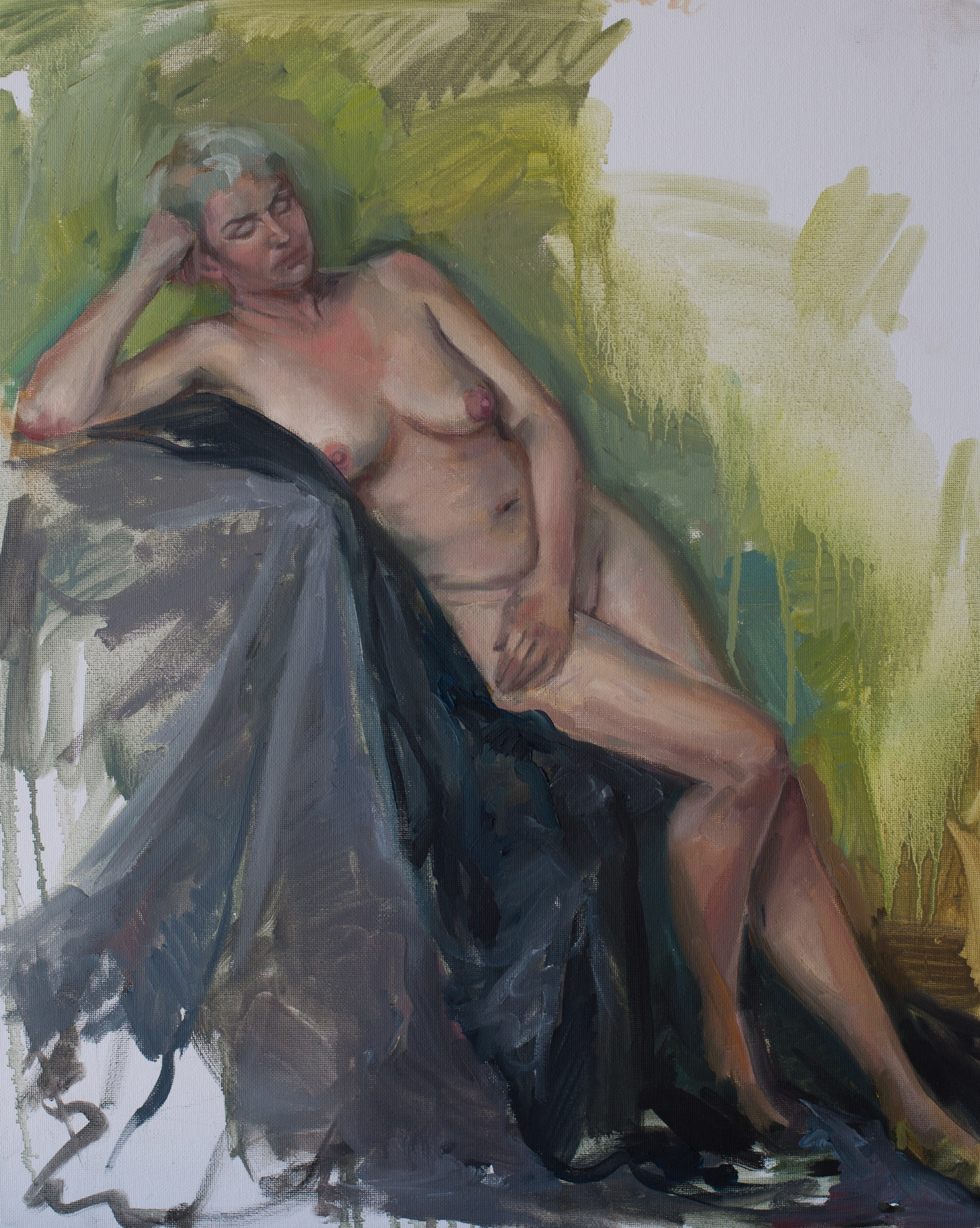 Масло. Художник