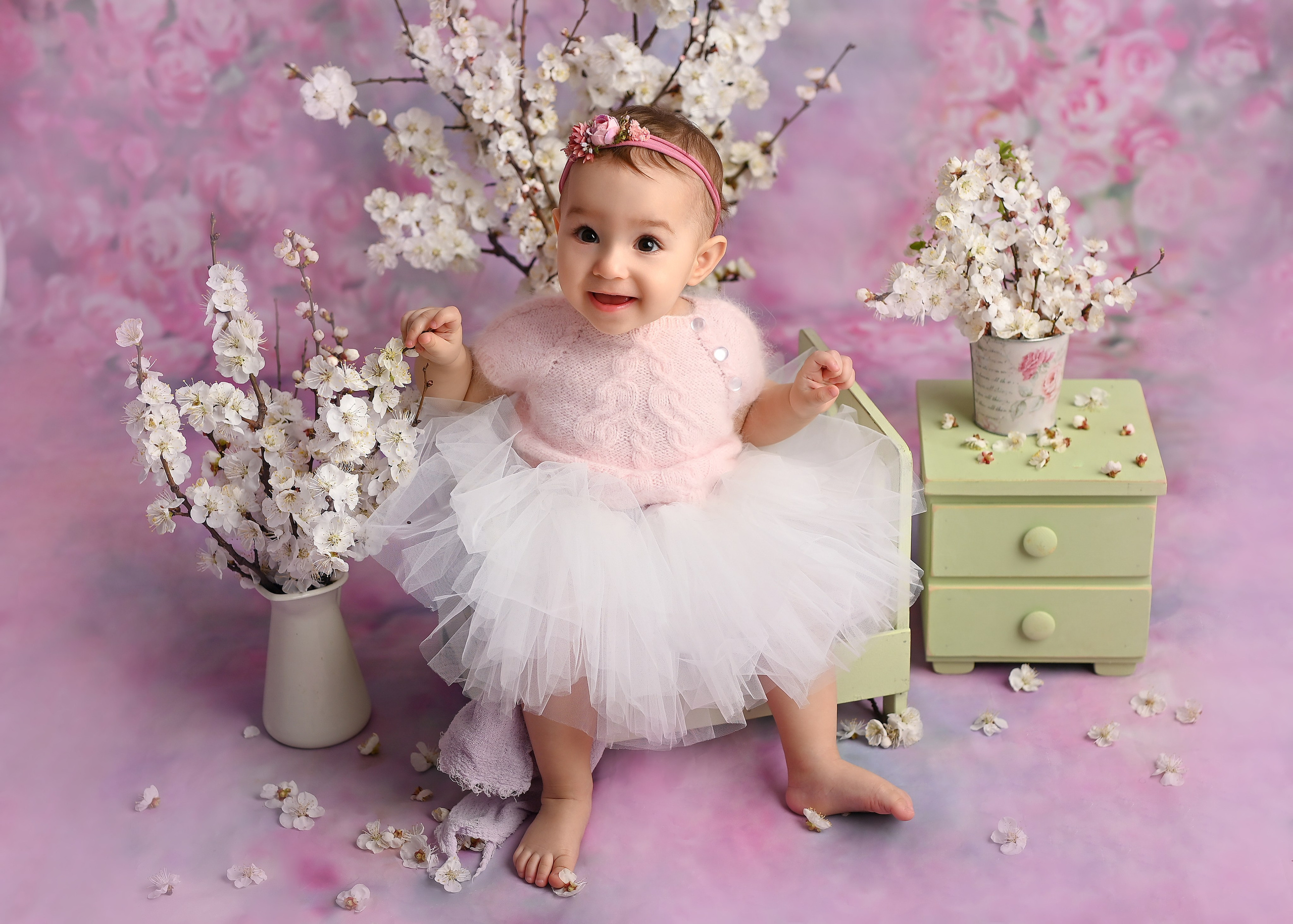 Годики. Фотограф новорождённых малышей в Краснодаре Татьяна Нагорная